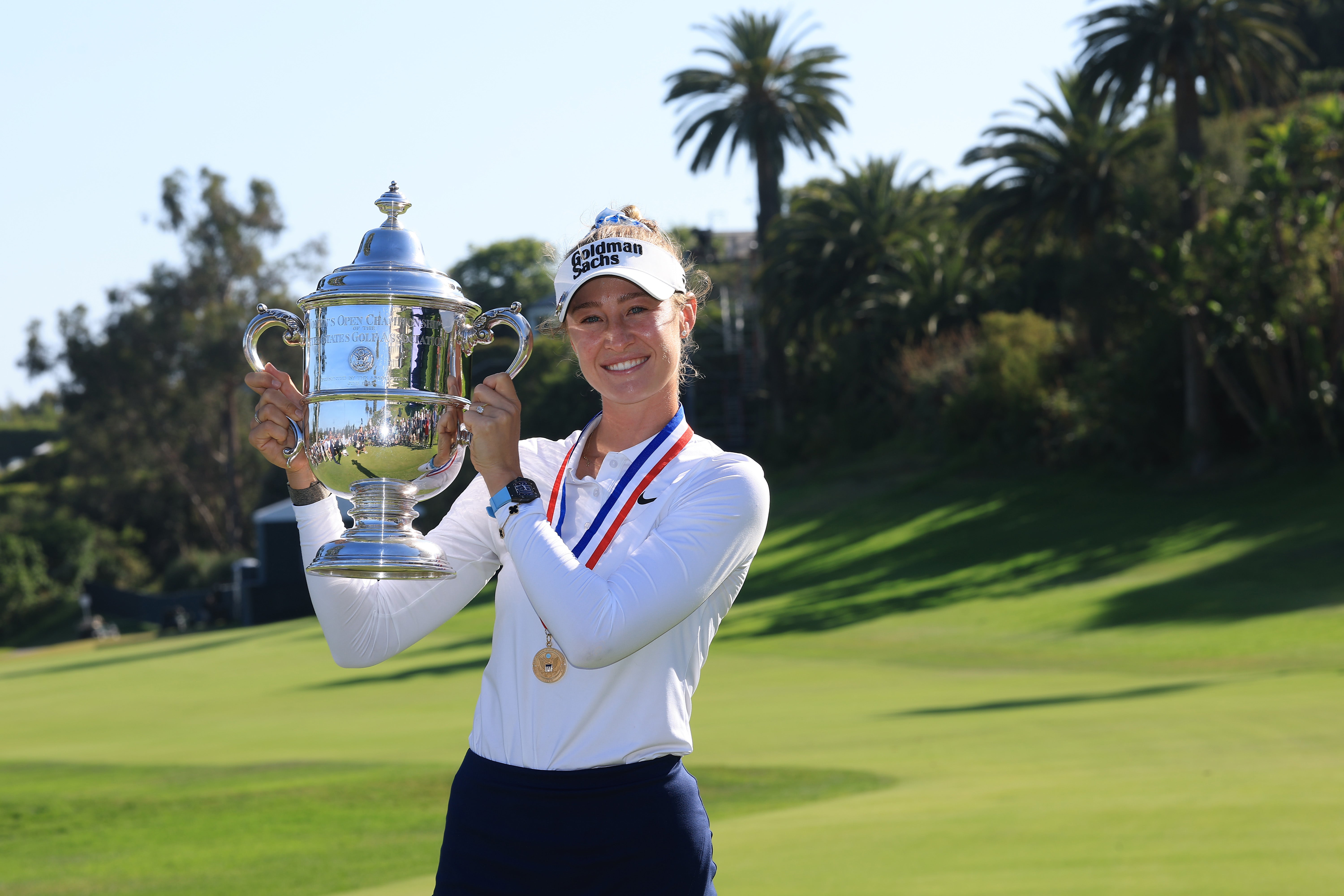Nelly Korda claimed her fourth major title