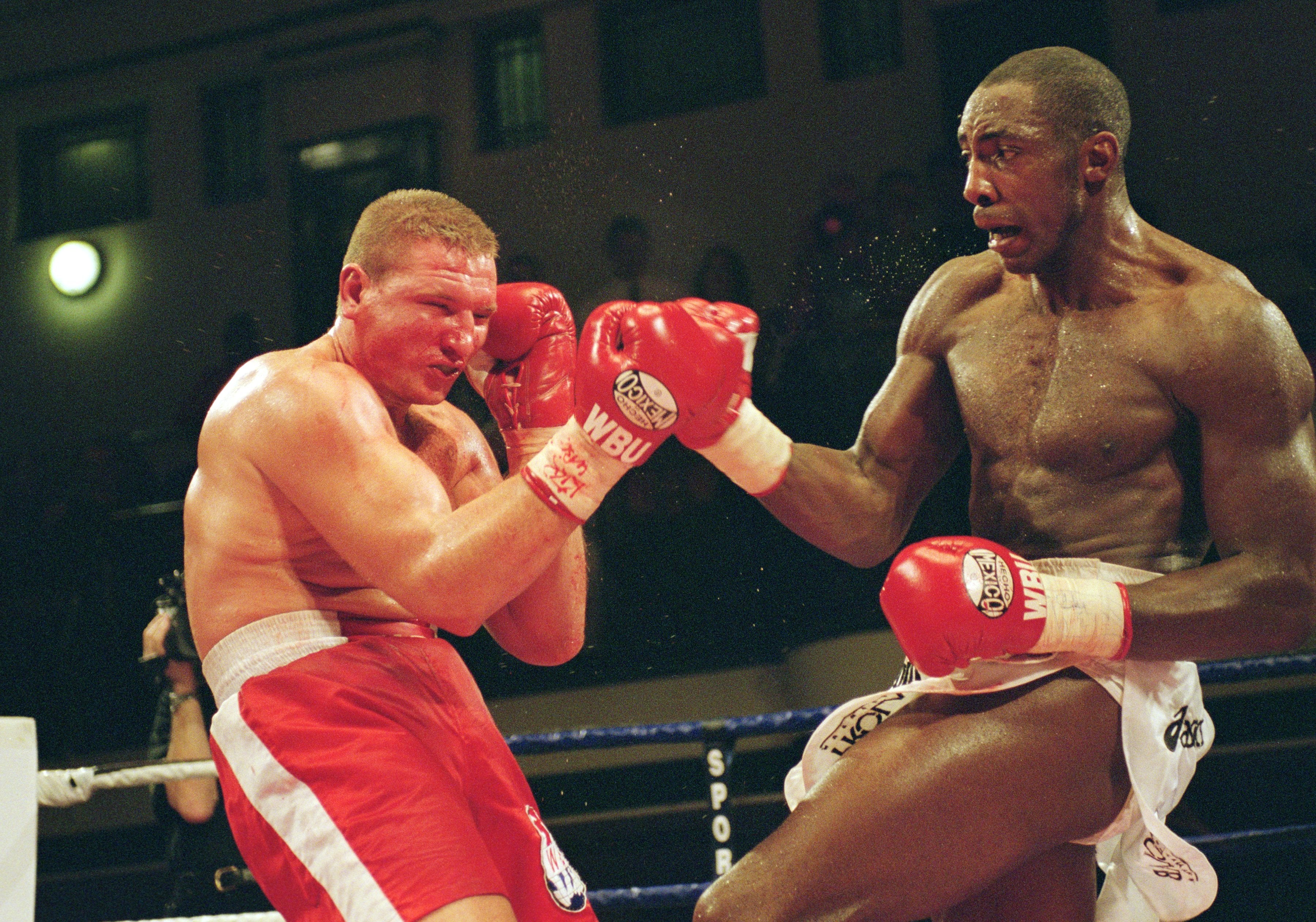 Nelson (pictured in 2001) retired from boxing in 2005 but flirted with a comeback nine years later