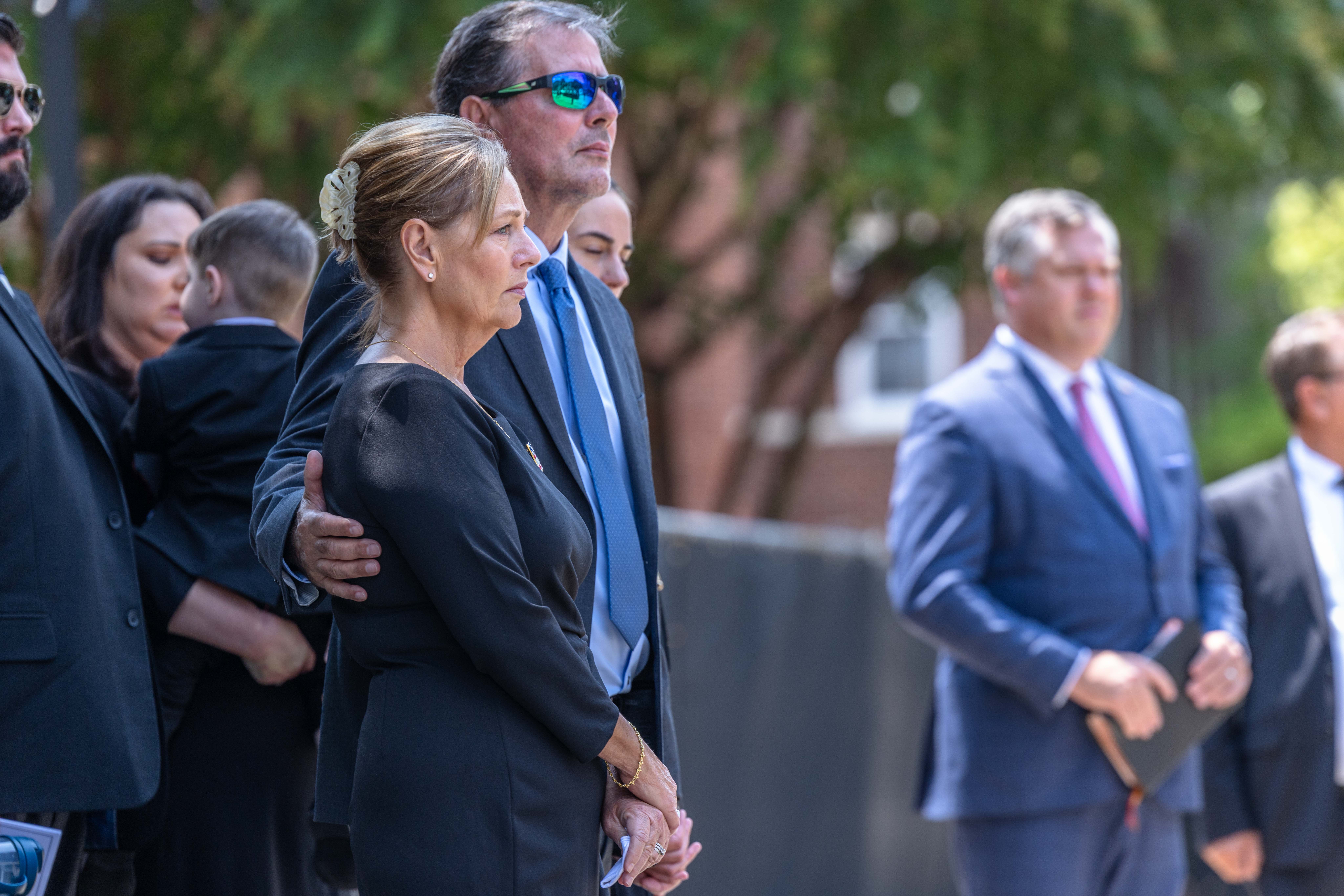 Wednesday's funeral was at First Baptist, the giant downtown church where his predecessor Republican Sen. Strom Thurmond was eulogized 23 years ago