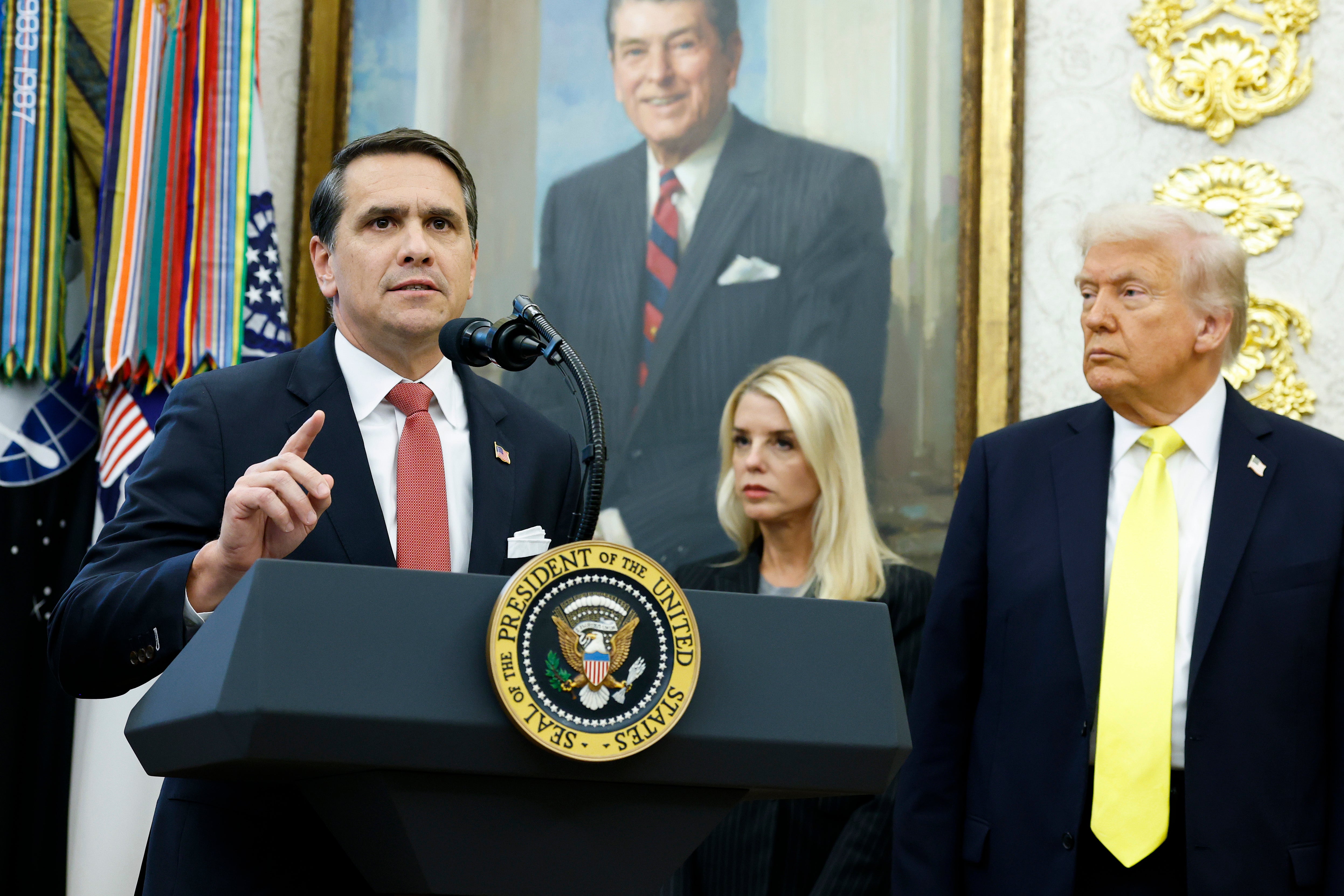 A DOJ official said Blanche answered each of the survivors’ questions directly and that he was 'routinely interrupted'