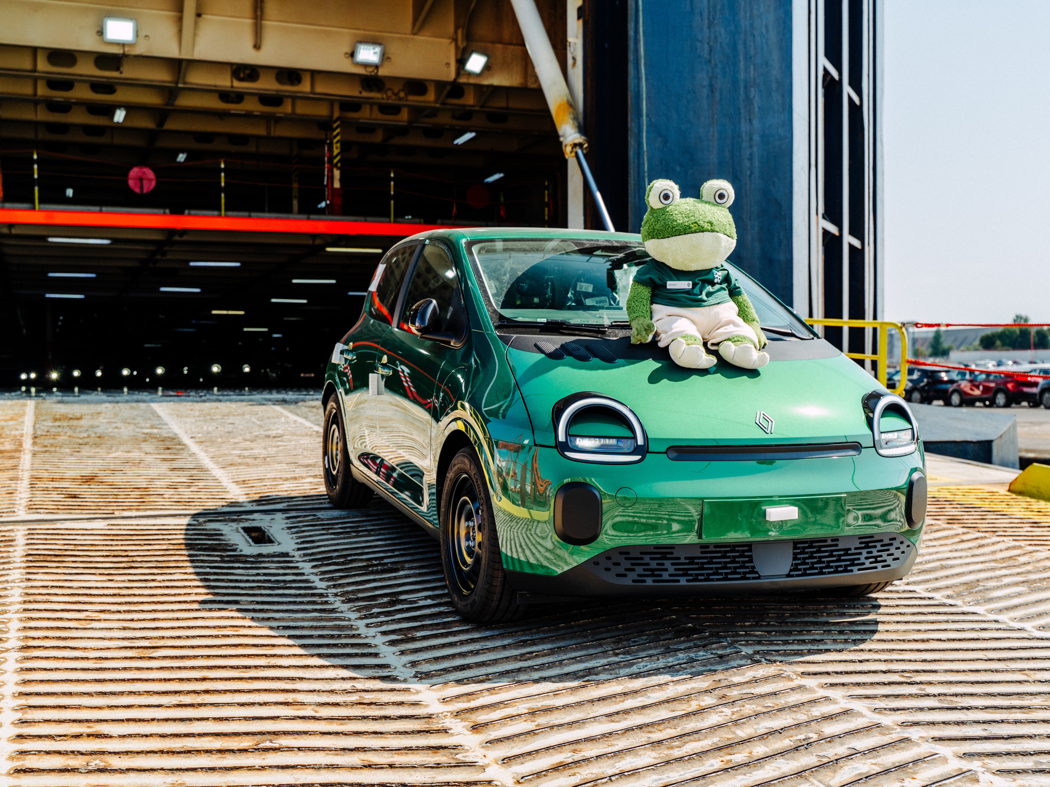 The new Renault Twingo has been nicknamed 'Le Frog' by Renault (Renault)