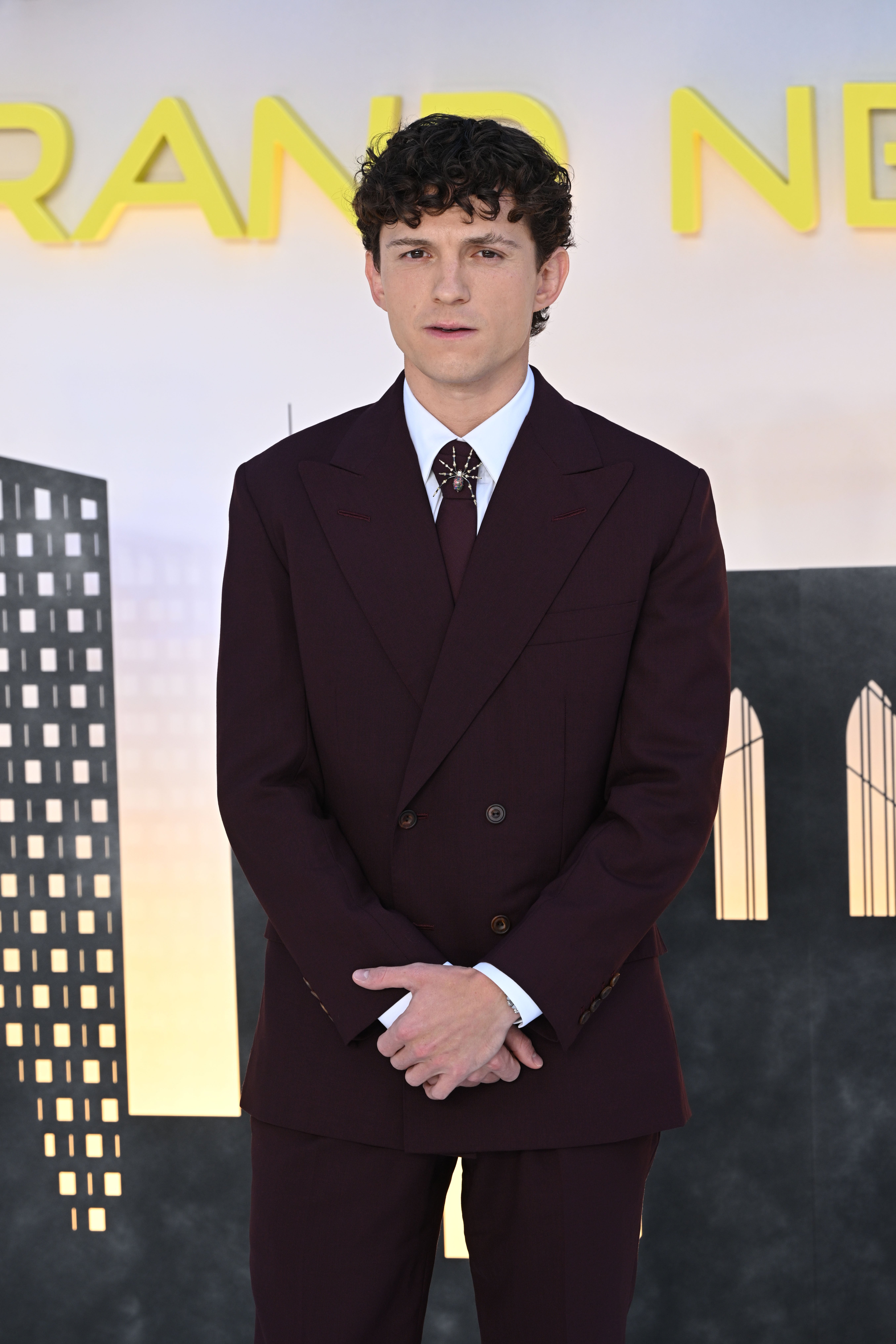 Tom Holland arrives for the UK premiere of Spider-Man Brand New Day at Odeon Luxe, Leicester Square, central London (Doug Peters/PA) (PA Wire)