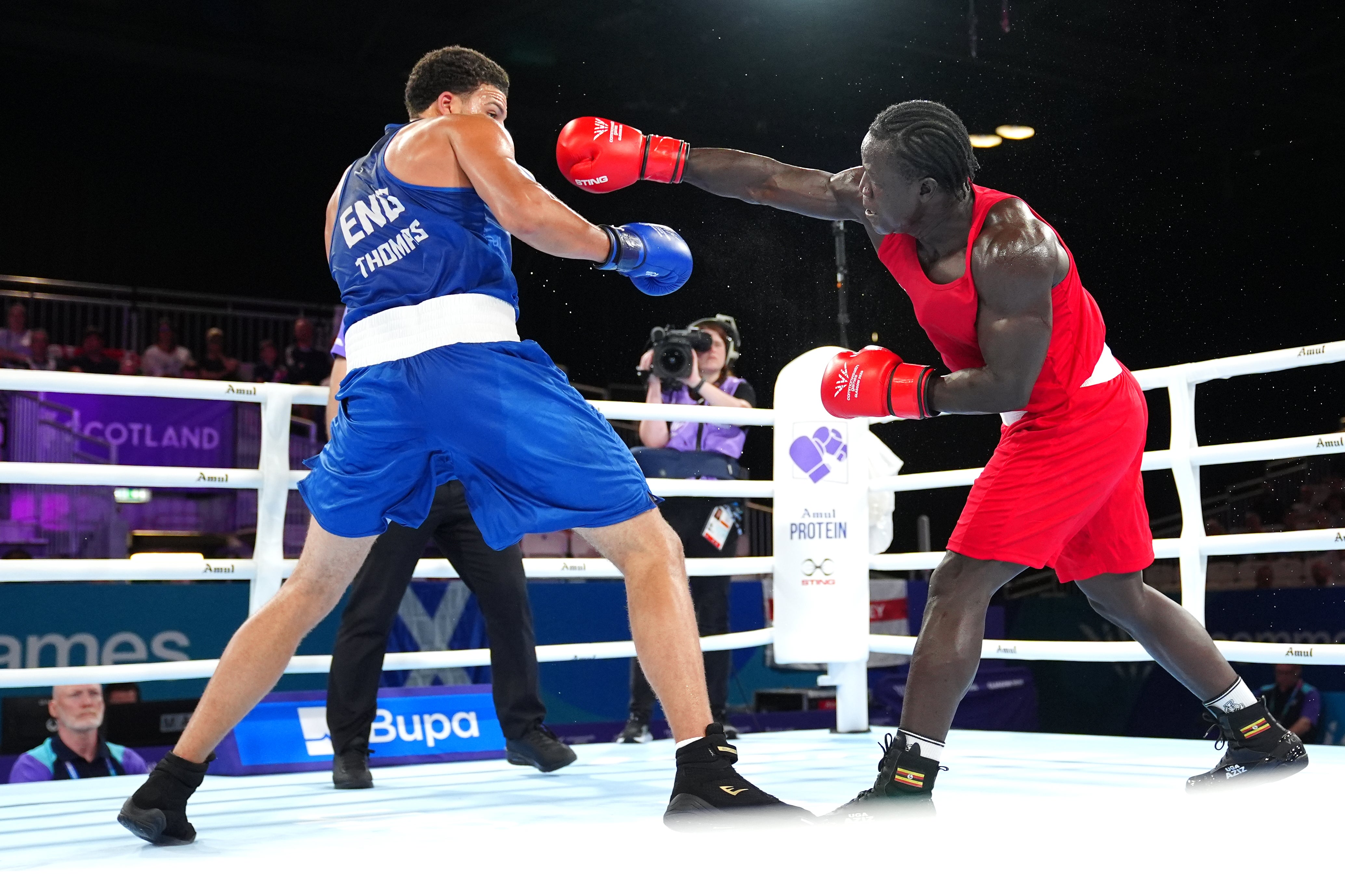England’s Damar Thomas has guaranteed a boxing medal at the Commonwealth Games (Jane Barlow/PA)