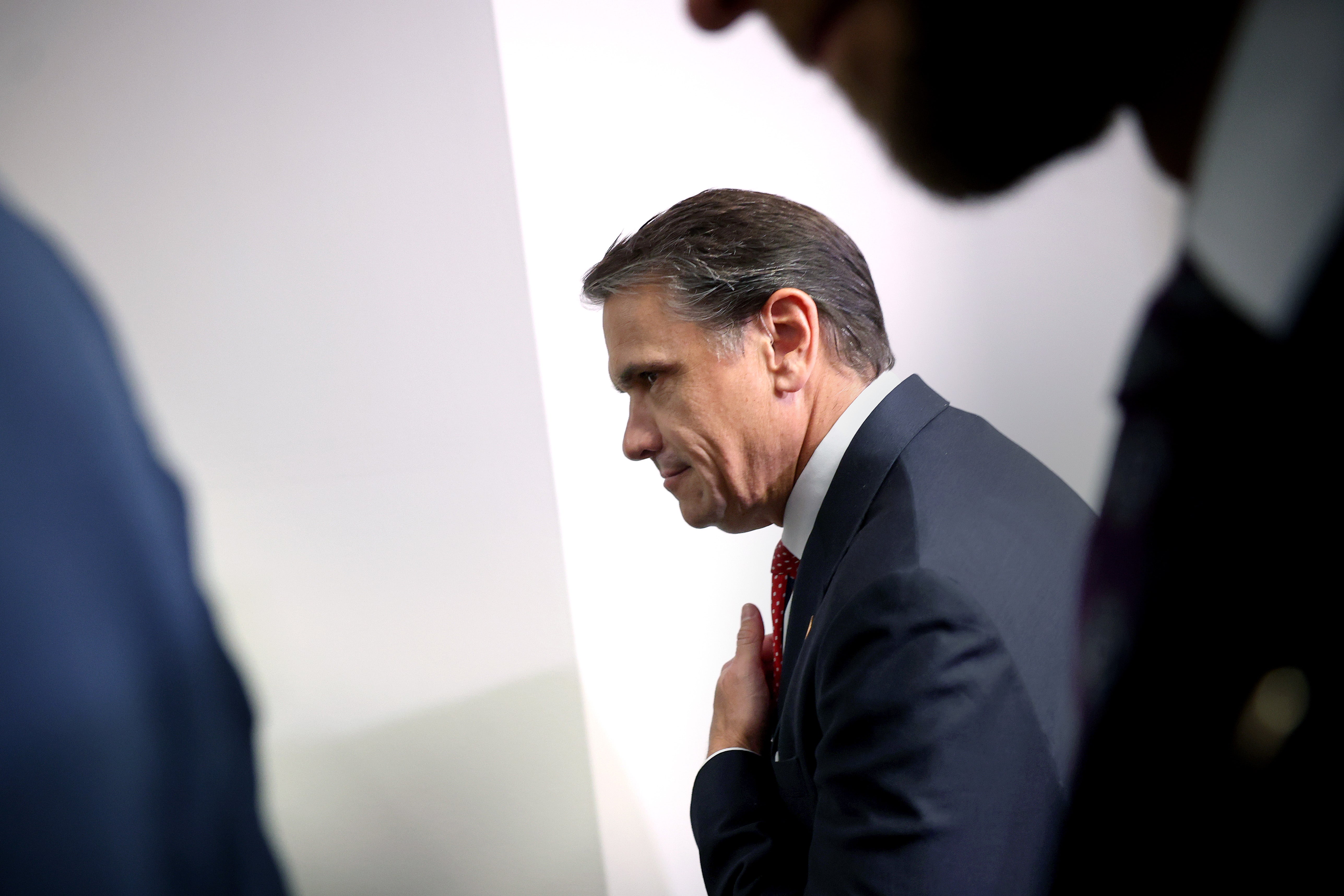 Todd Blanche arrived on Wednesday for meetings with senators but was spurned by at least one Republican
