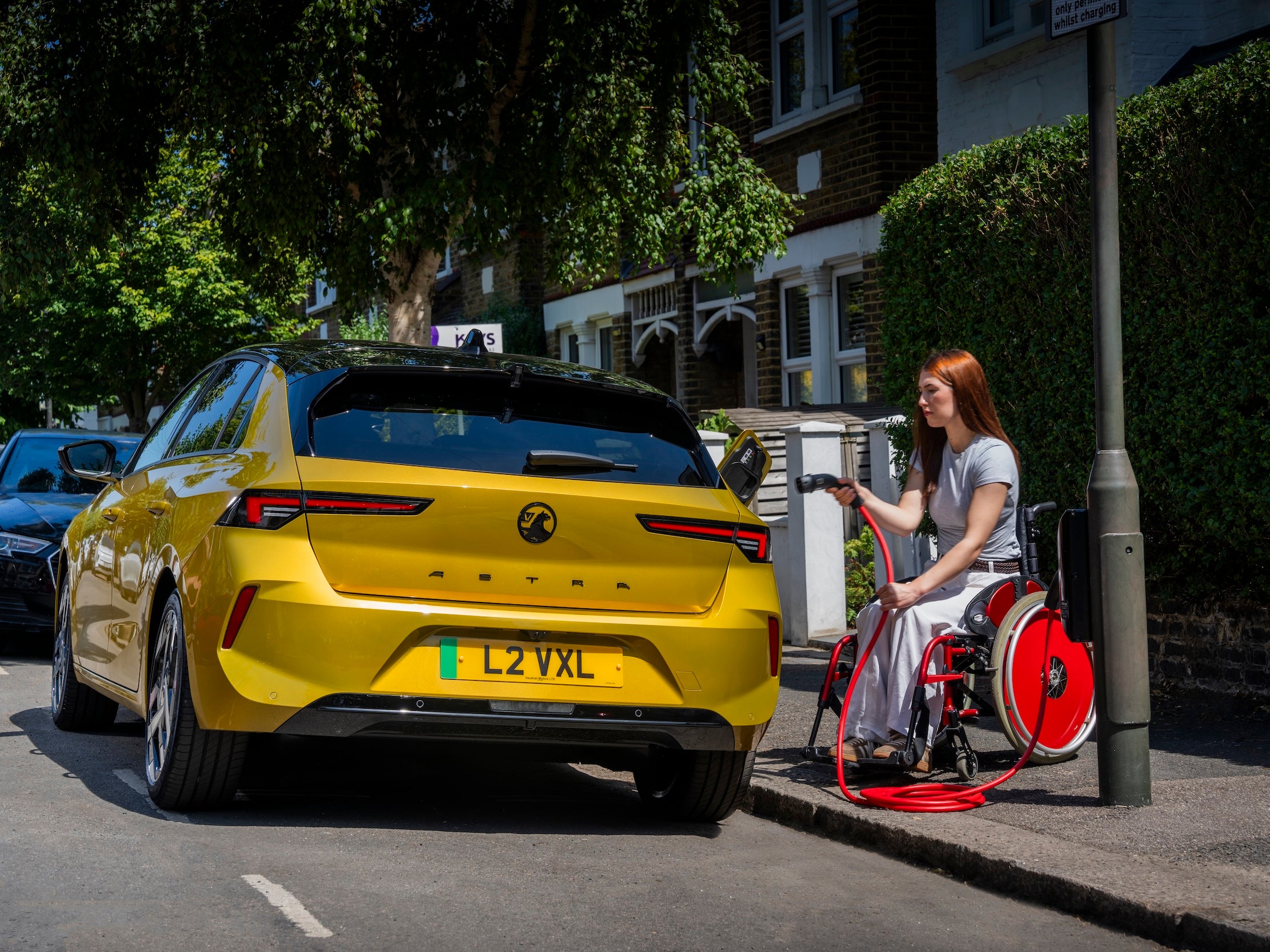 The number of accessible EV charging points has doubled over the past year, but that's still not enough, say campaigners (Vauxhall)