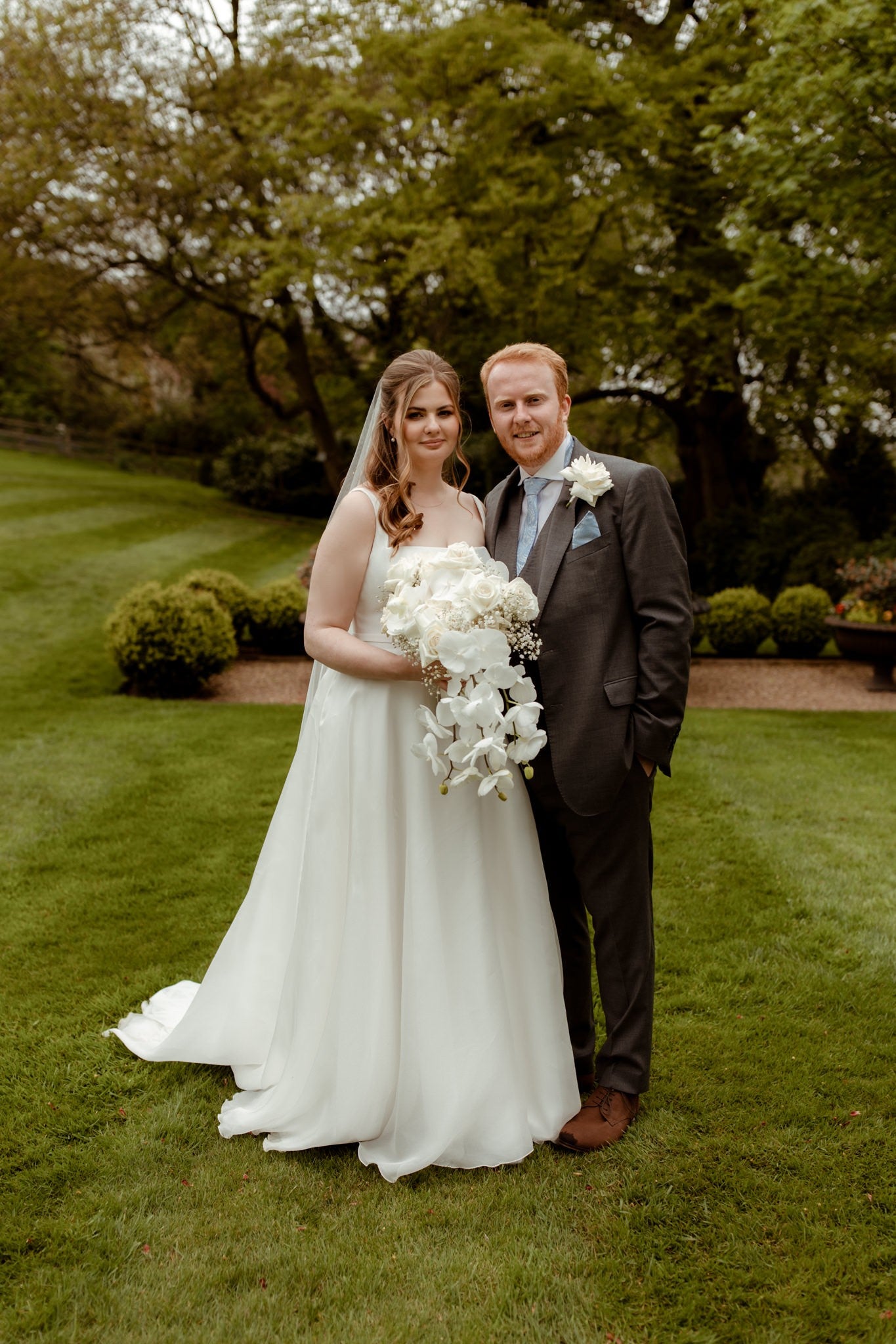 Rebecca and James on their wedding day (Paul and Nanda @paulandnanda/PA Real Life)