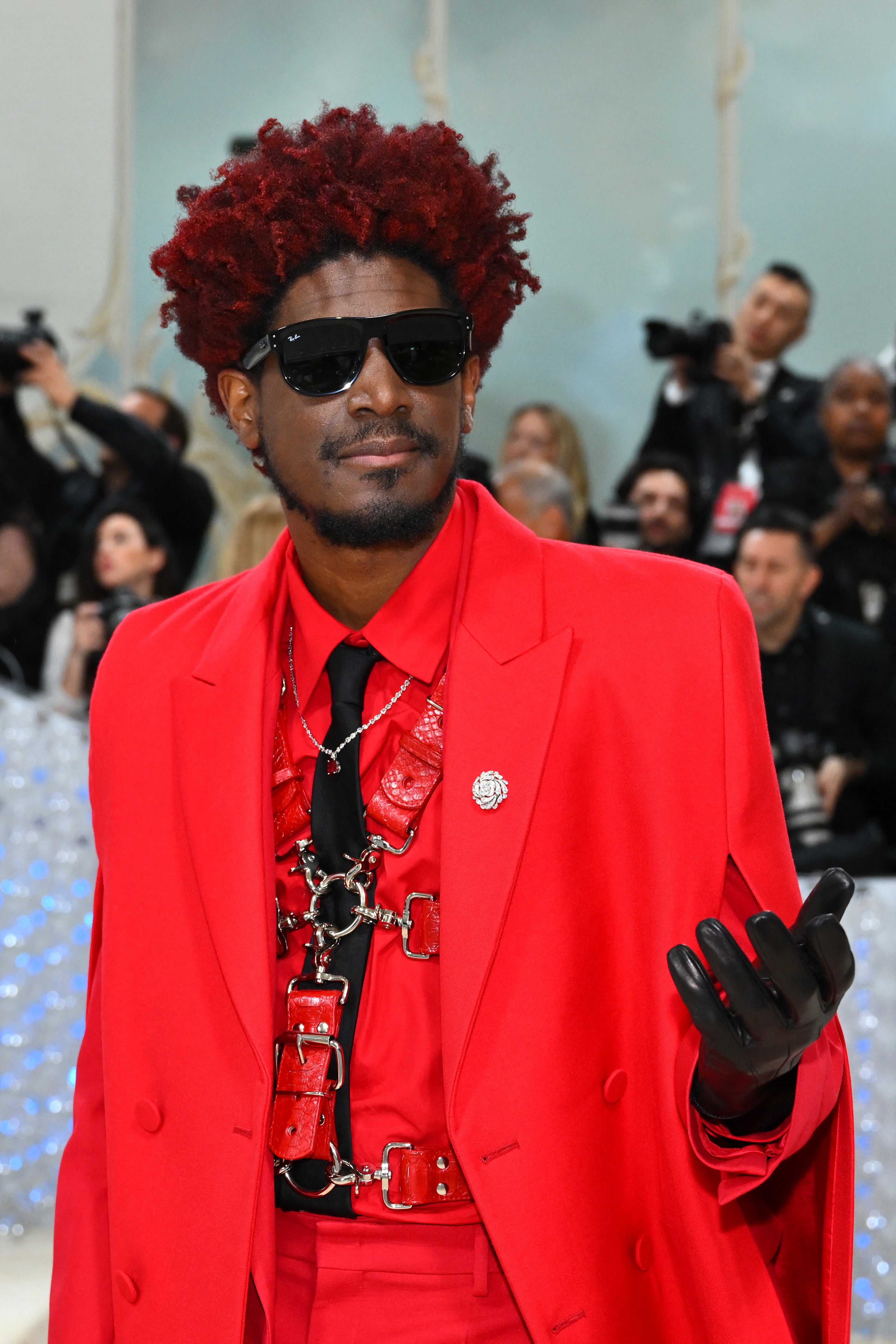 Cosmic guy: Labrinth at the Met Gala in 2023