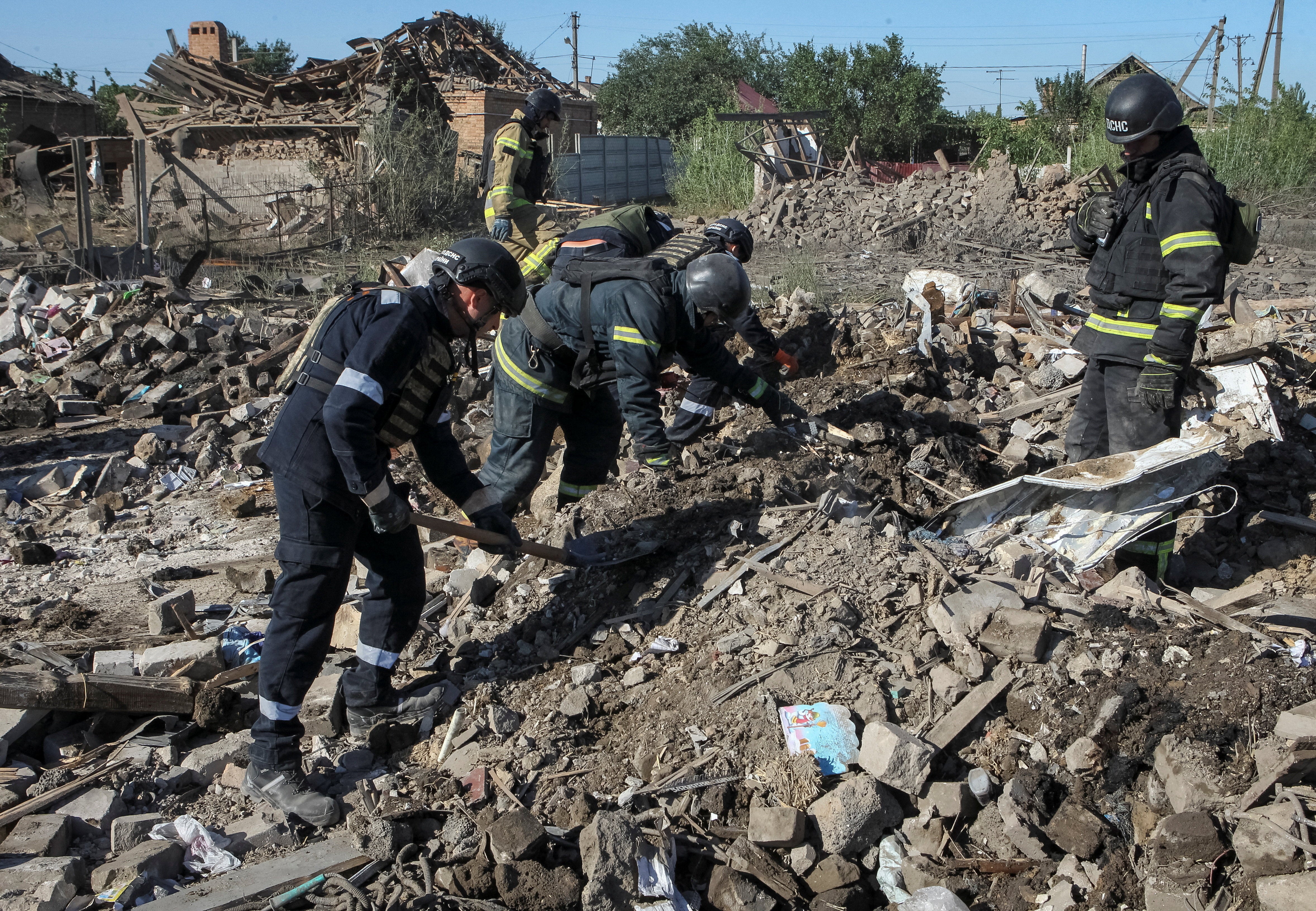 Six members of a family were killed (Reuters)