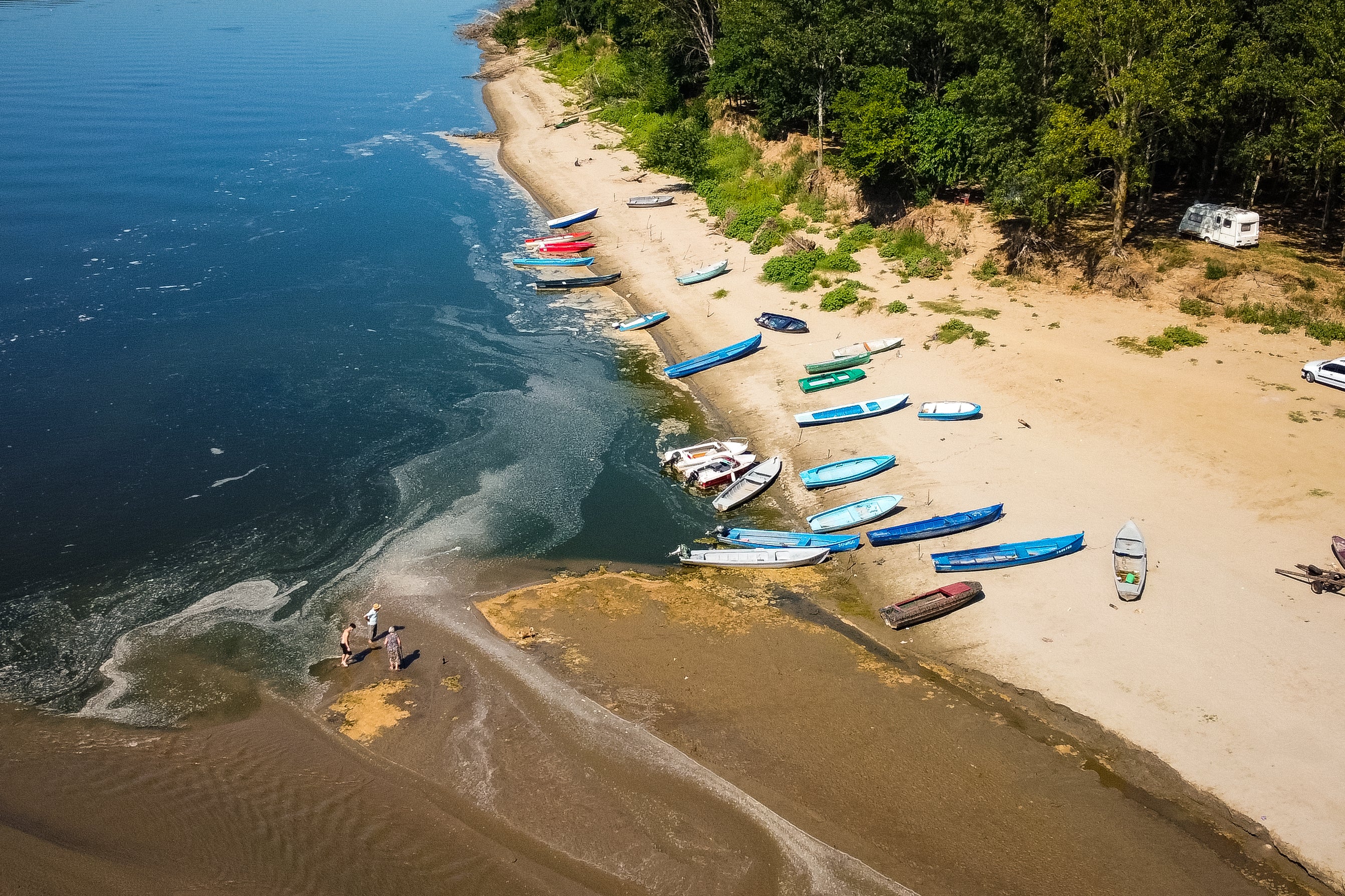 EUR-CLI HUNGRÍA-DANUBIO-SEQUÍA