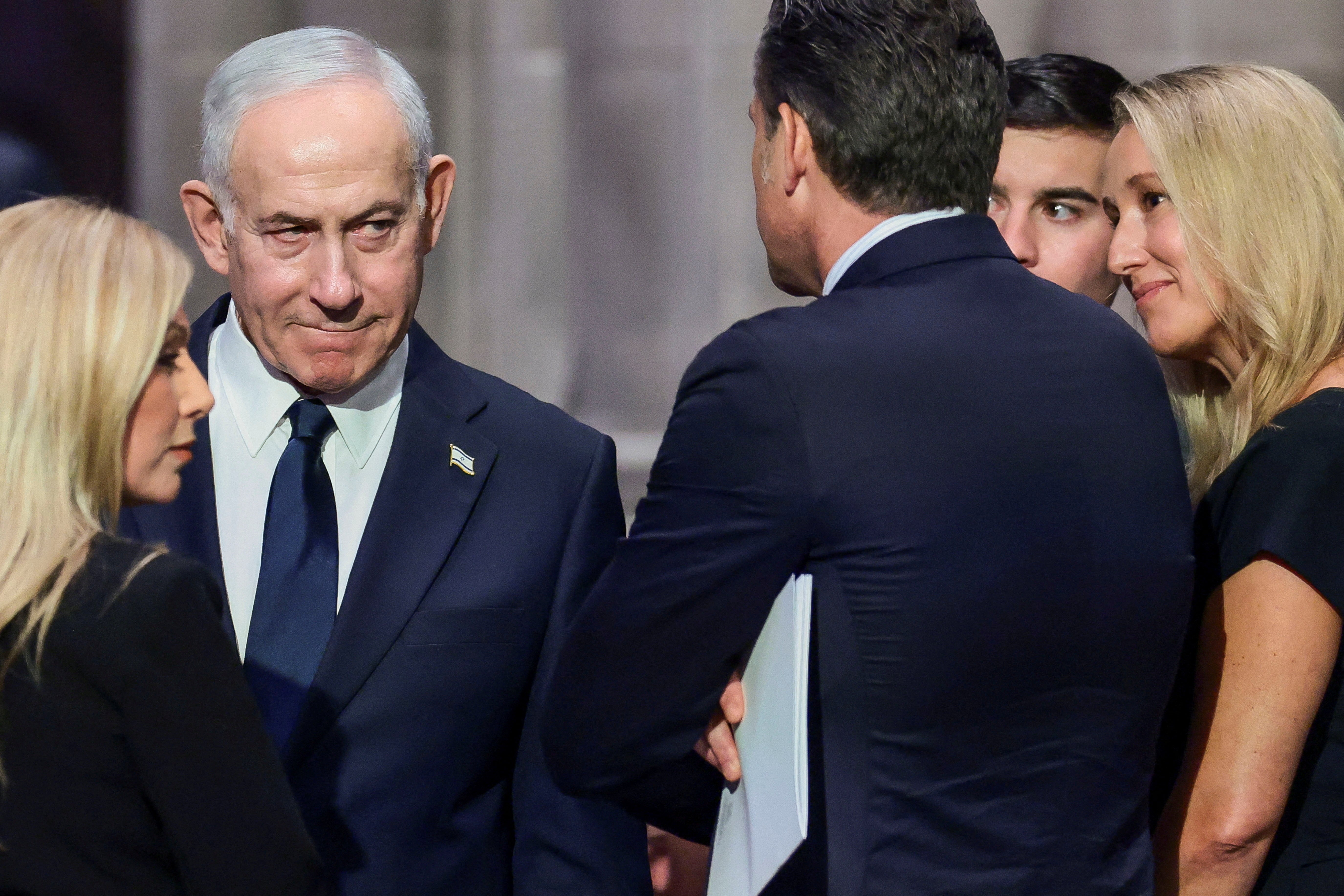 Israeli Prime Minister Benjamin Netanyahu remains an influential voice on Iran and was in Washington this week to attend the funeral of South Carolina Republican Sen. Lindsey Graham (Reuters)