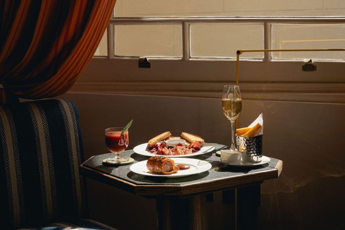 Snacks and drinks are served in The Parlour (Rebecca Hope)