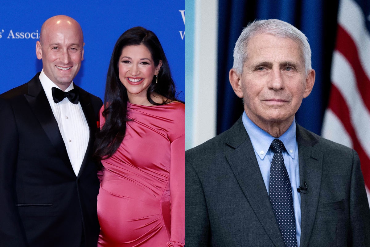 Stephen and Katie Miller turned to Fauci for advice early in the pandemic, diaries reveal