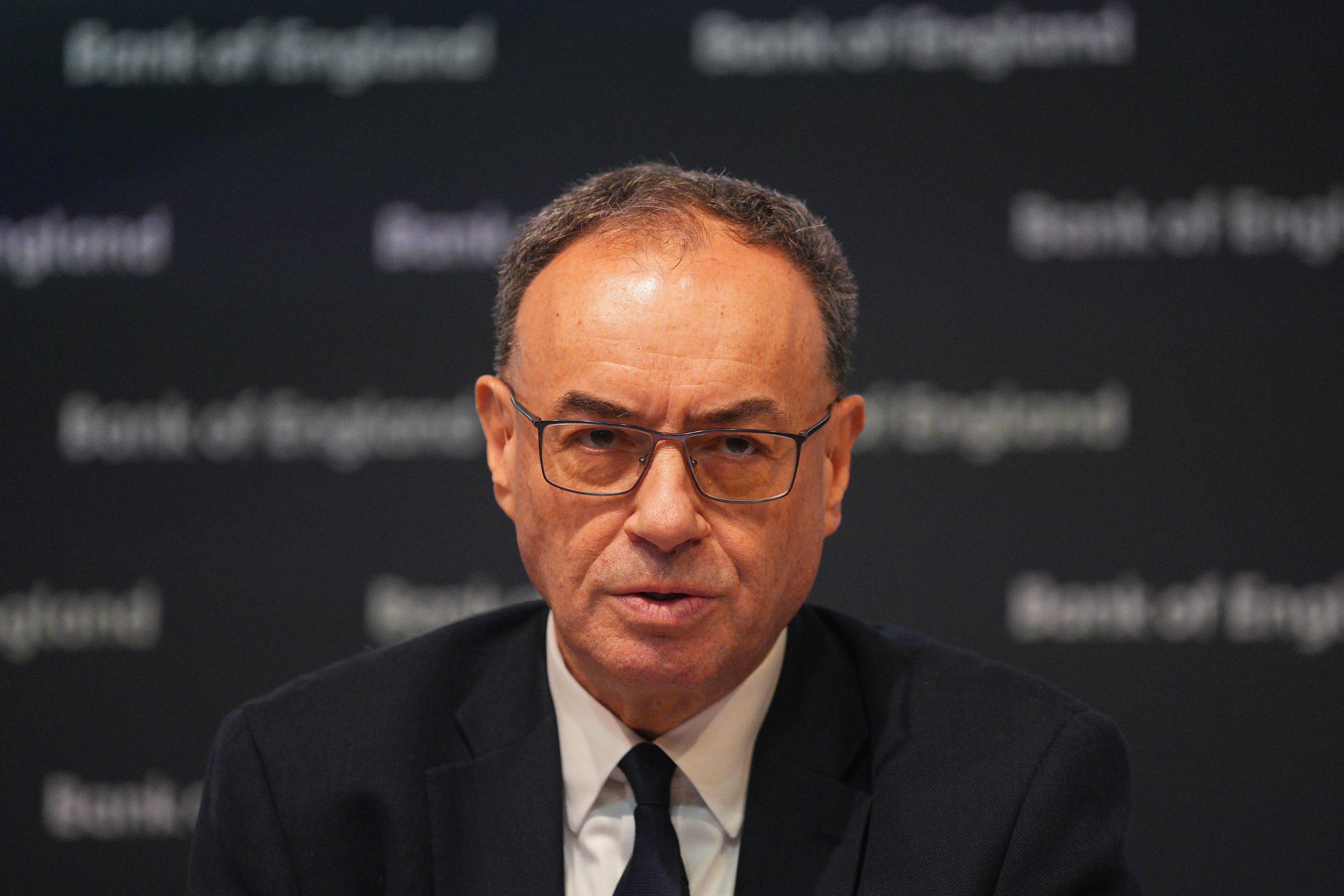 Governor of the Bank of England Andrew Bailey (Carl Court/PA)