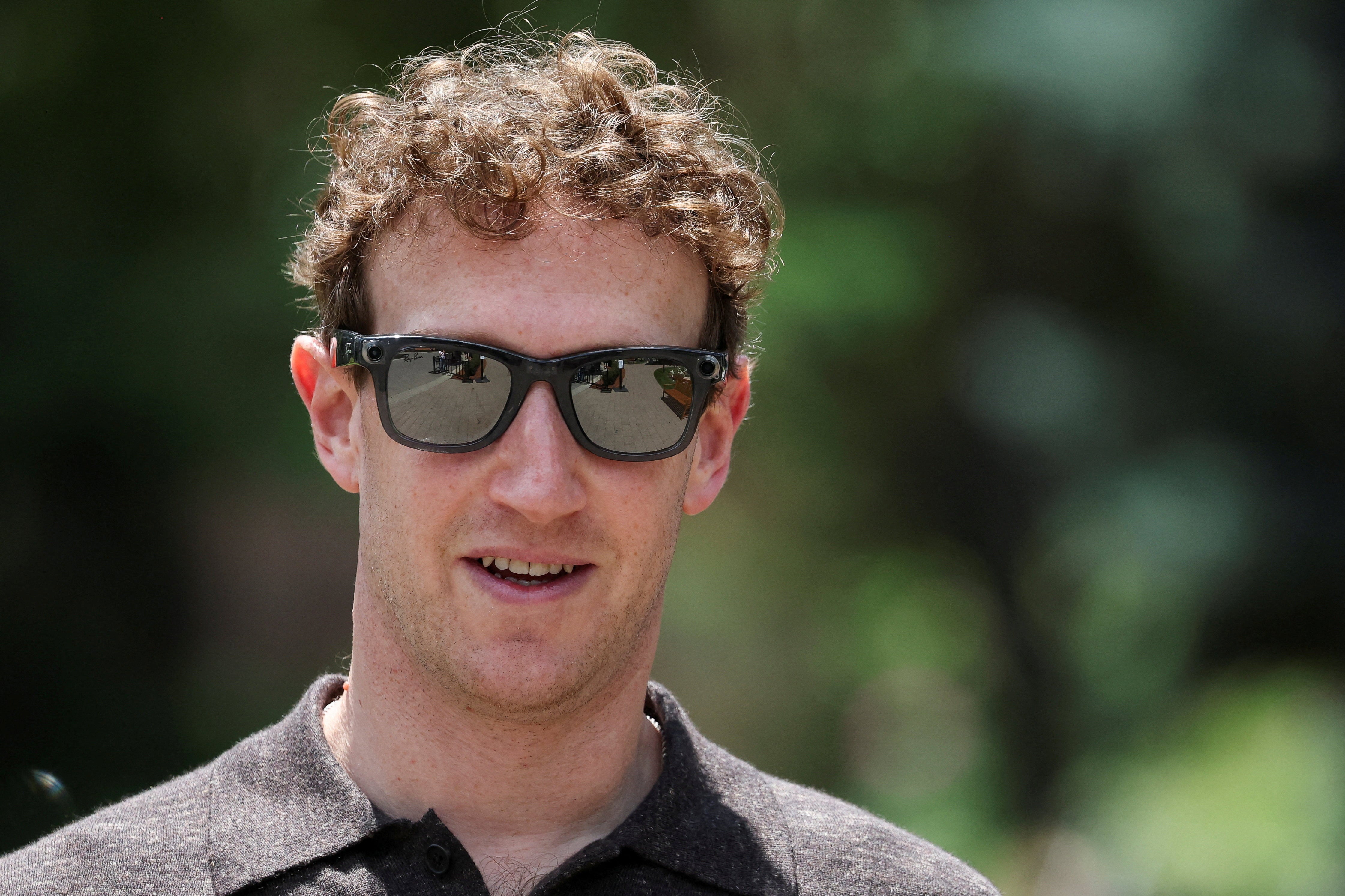 Mark Zuckerberg’s spokesperson said that the Launchpad had been on a different radio channel and that, by the time the crew became aware of the problem, help was already underway (Reuters)