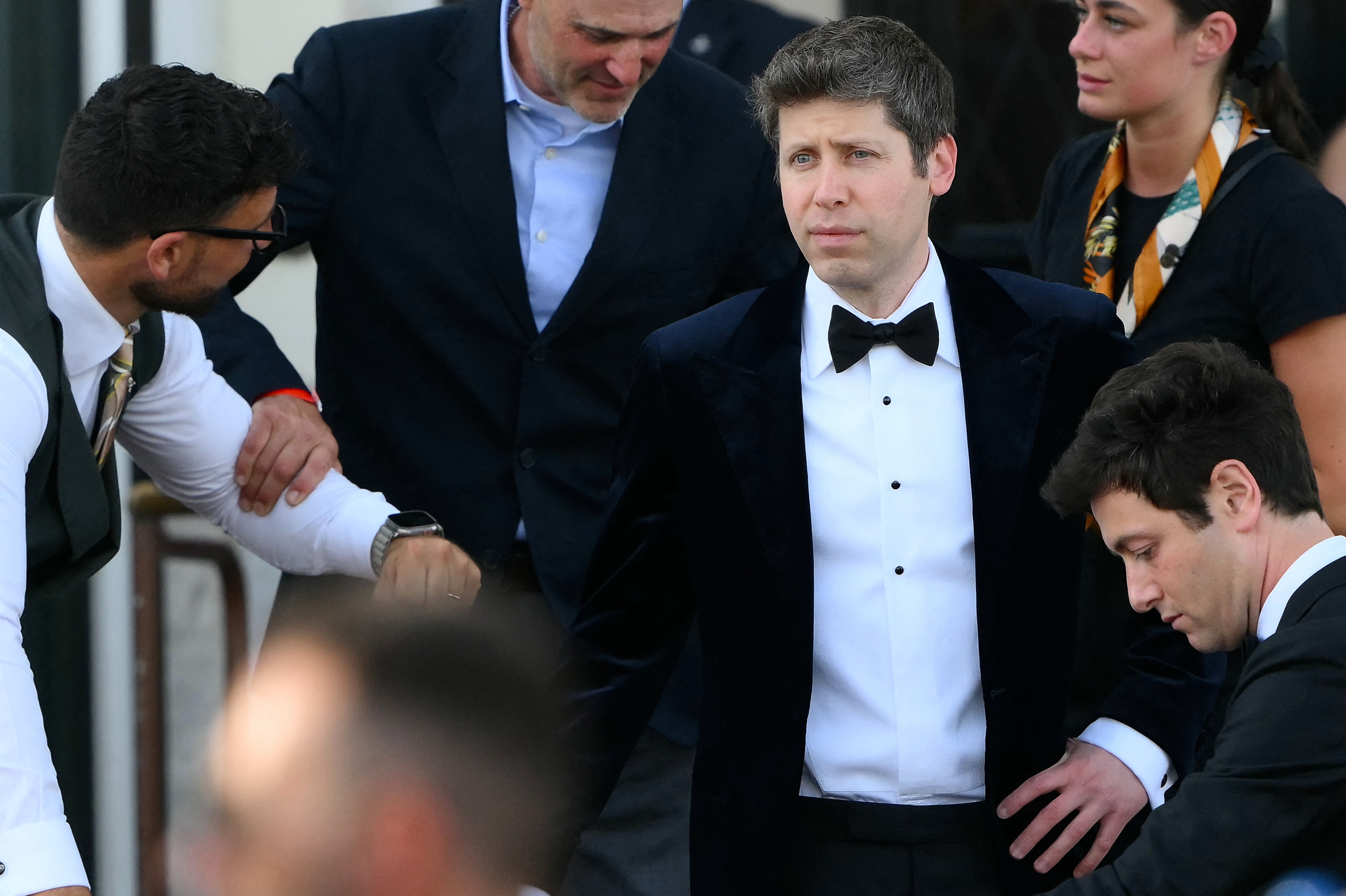 Sam Altman bei der Hochzeit von Jeff Bezos und Lauren Sanchez