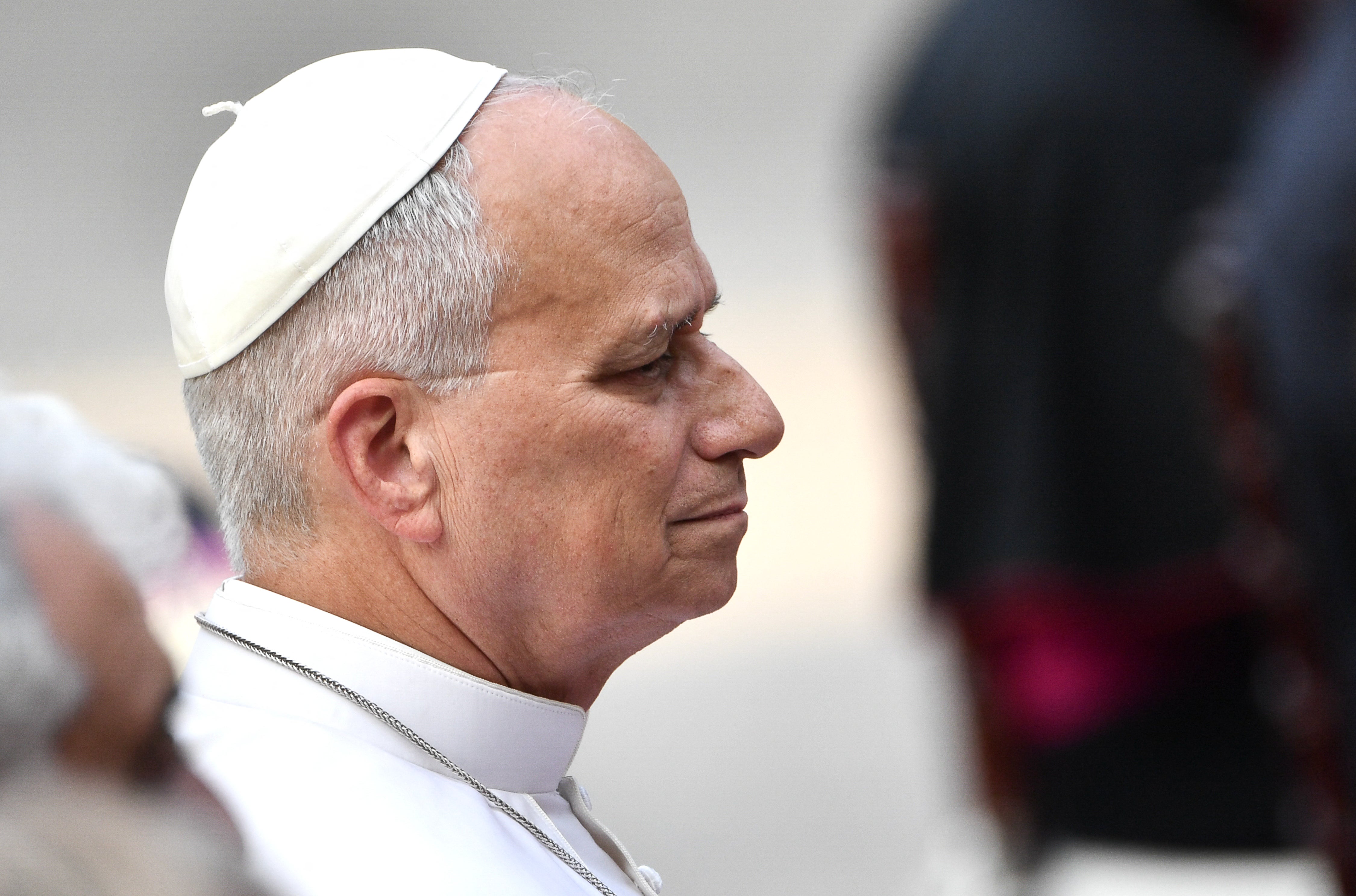 Pope Leo, the first American to lead the Catholic Church, said Wednesday his favorite thing about the US was its historic principle of inviting foreigners to be part of the country