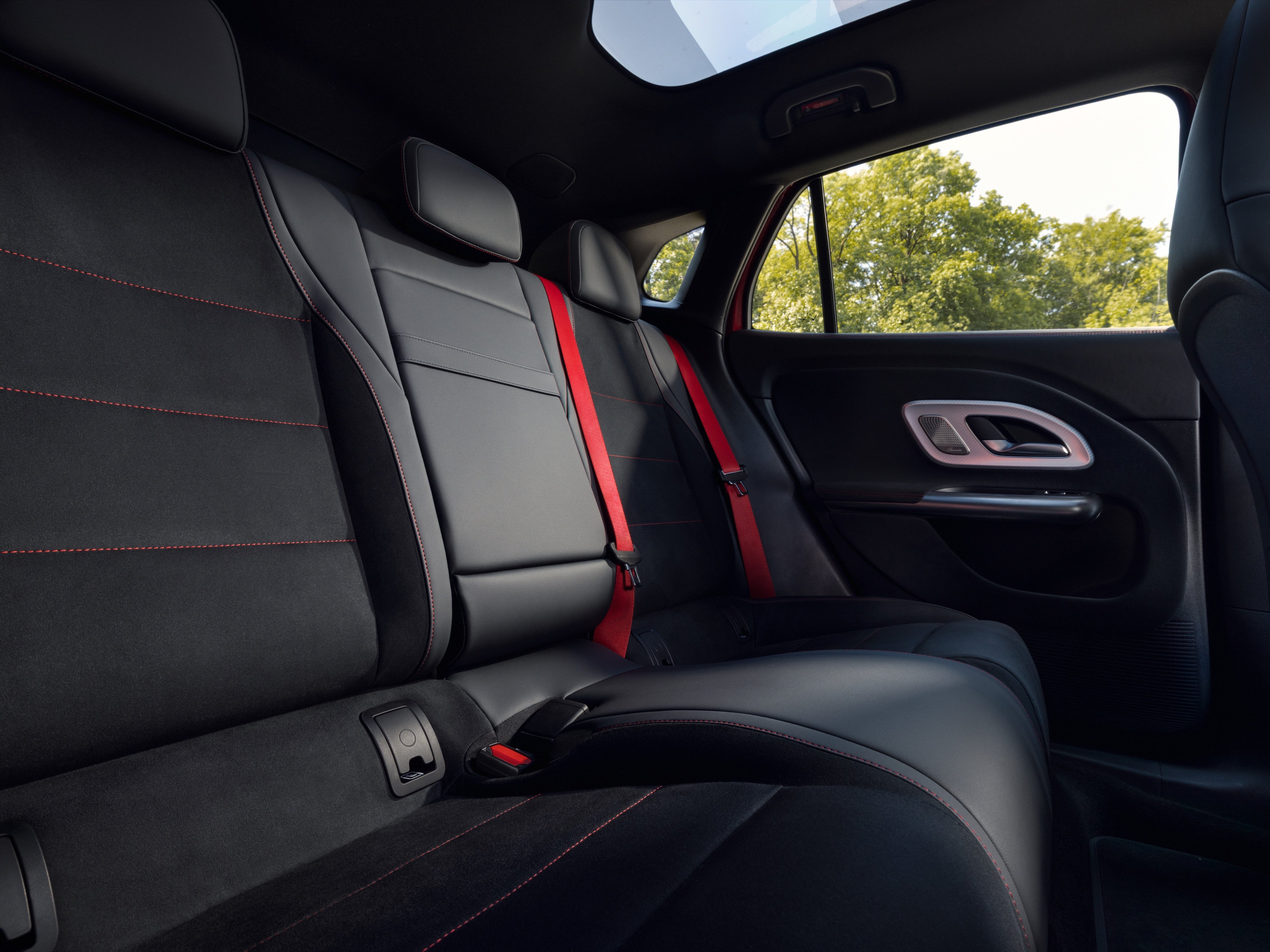 With a longer wheelbase, there's more room inside the new Mercedes-Benz GLA (Mercedes-Benz)