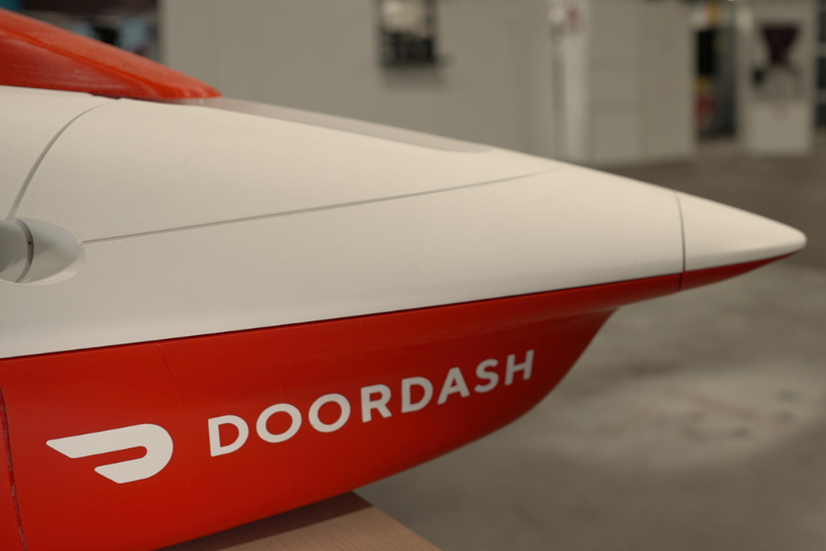 Bir sonraki DoorDash siparişiniz gökten geliyor olabilir