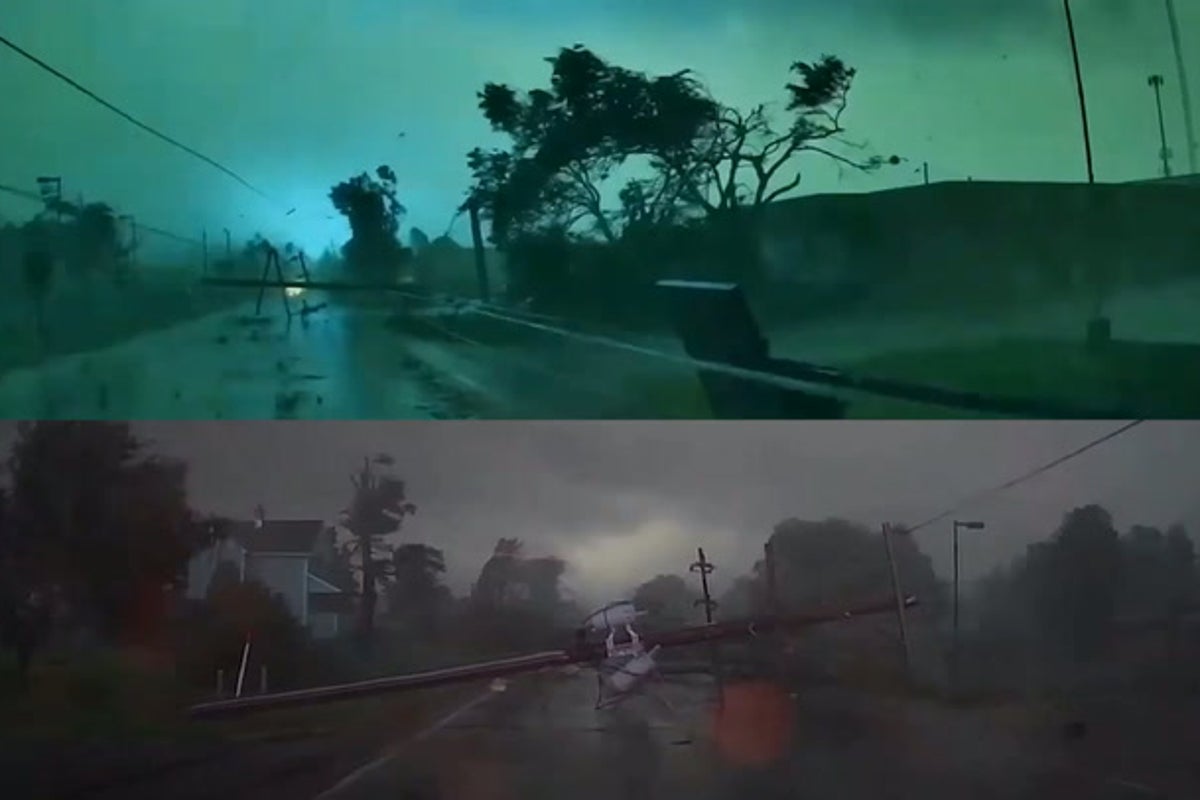 Driver Trapped During Tornado As Power Lines Crash Around Her: ‘i Thought I Was A Goner’