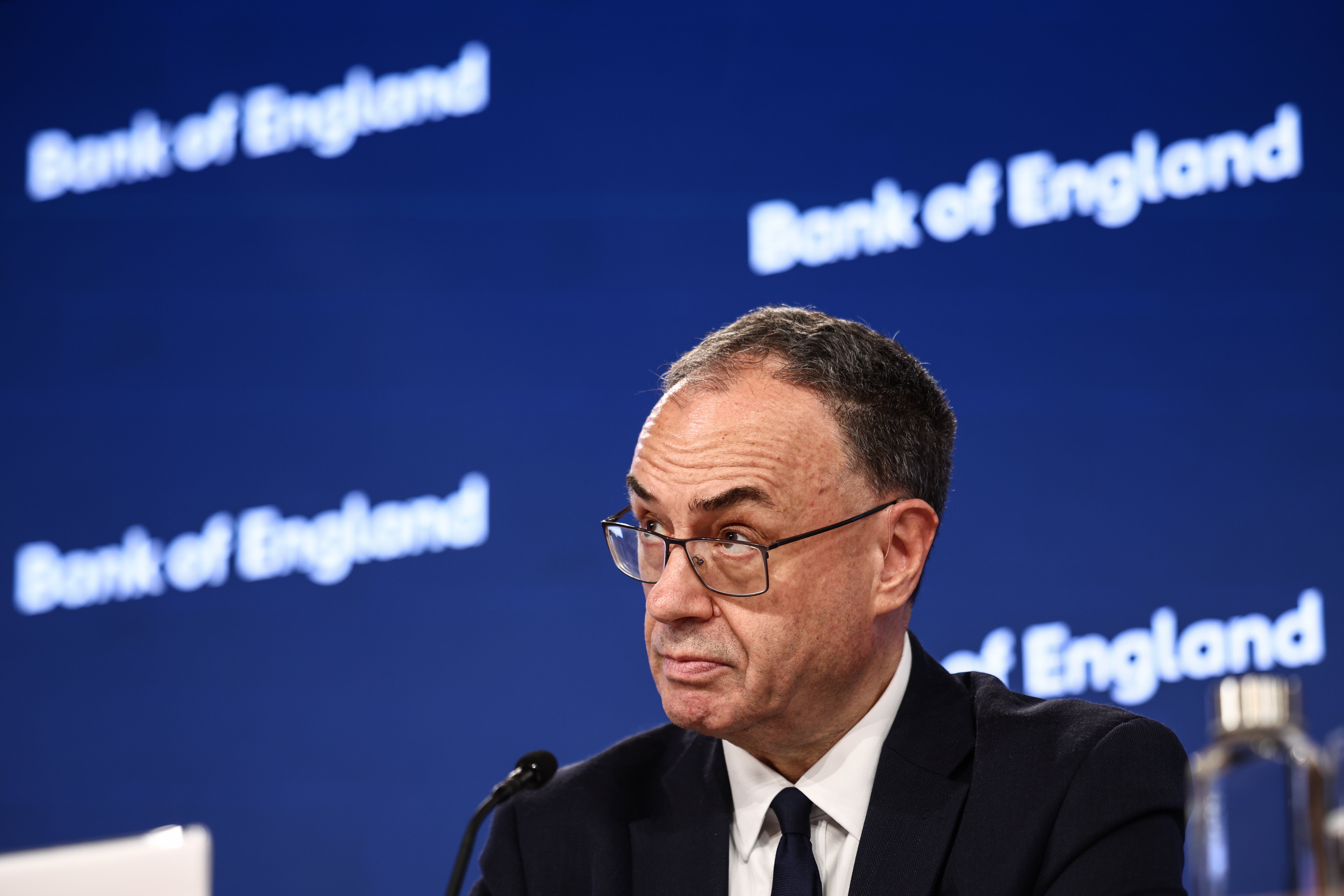 Governor of the Bank of England Andrew Bailey (Henry Nicholls/PA)