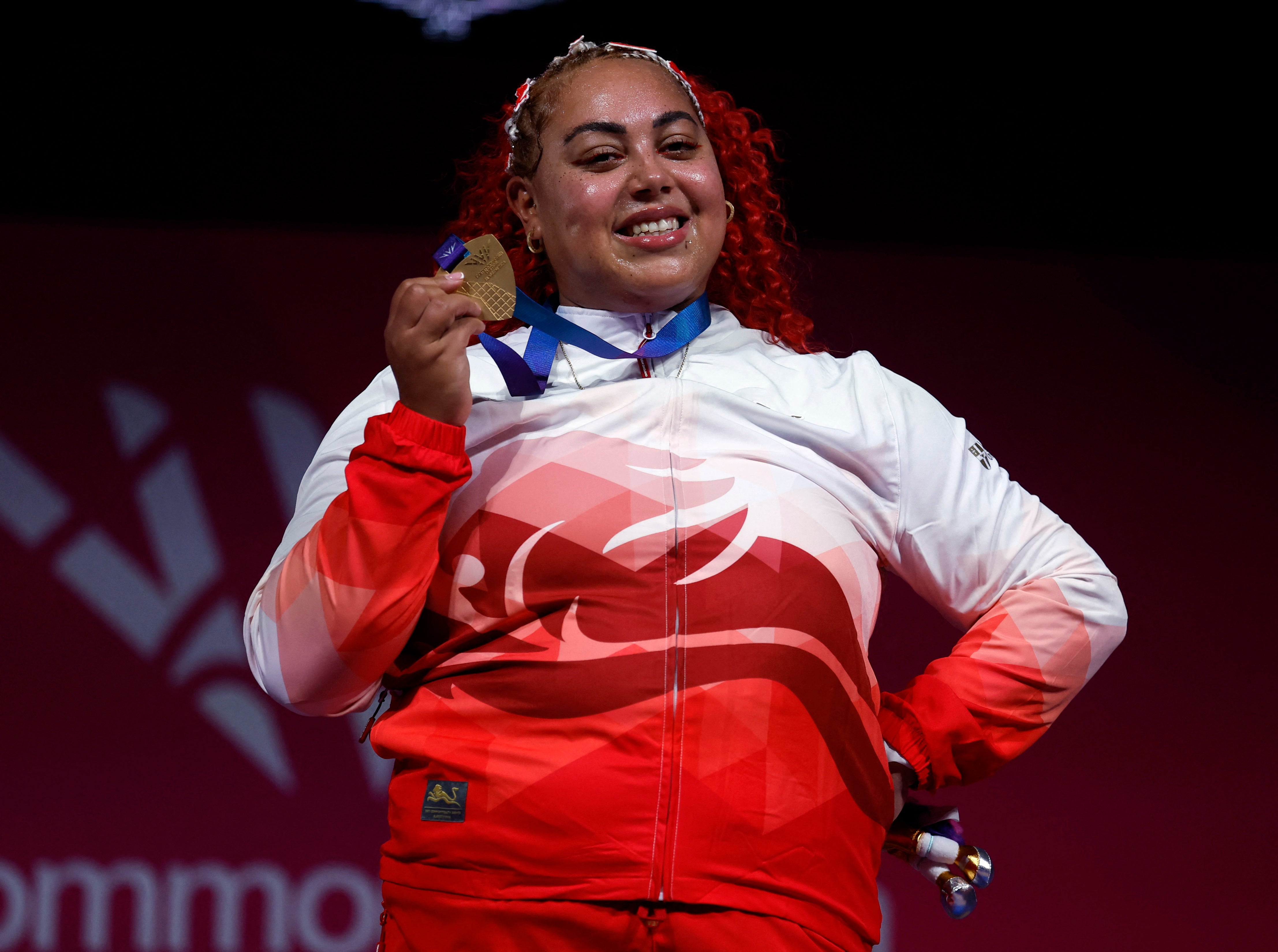 Emily Campbell added another medal to her collection