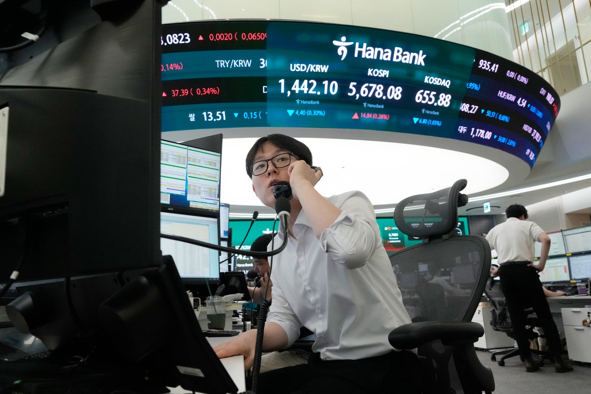 South Korea’s Kospi index jumps more than 13% on a surge of chipmaking stocks