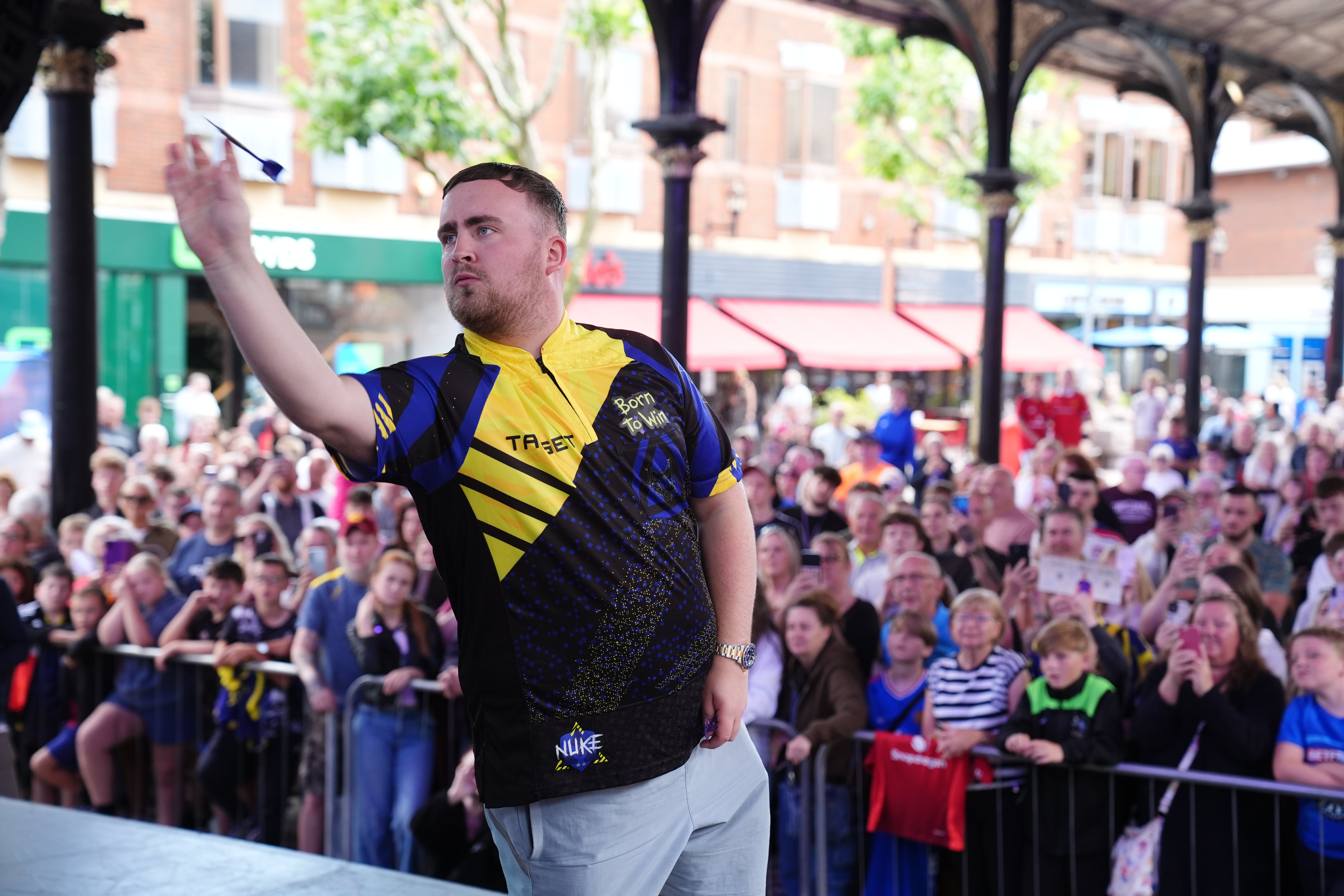 Littler went back to Warrington to see the mural