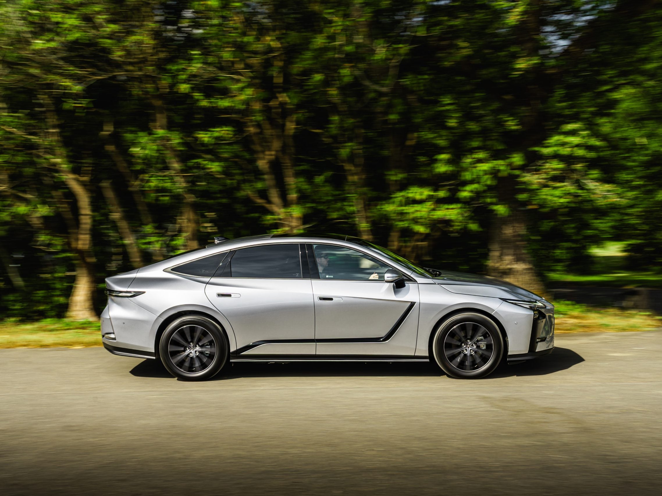 The Lexus ES350e might not have the longest range, but it is efficient posting impressive figures. Charging speed isn’t great, either. (Lexus)