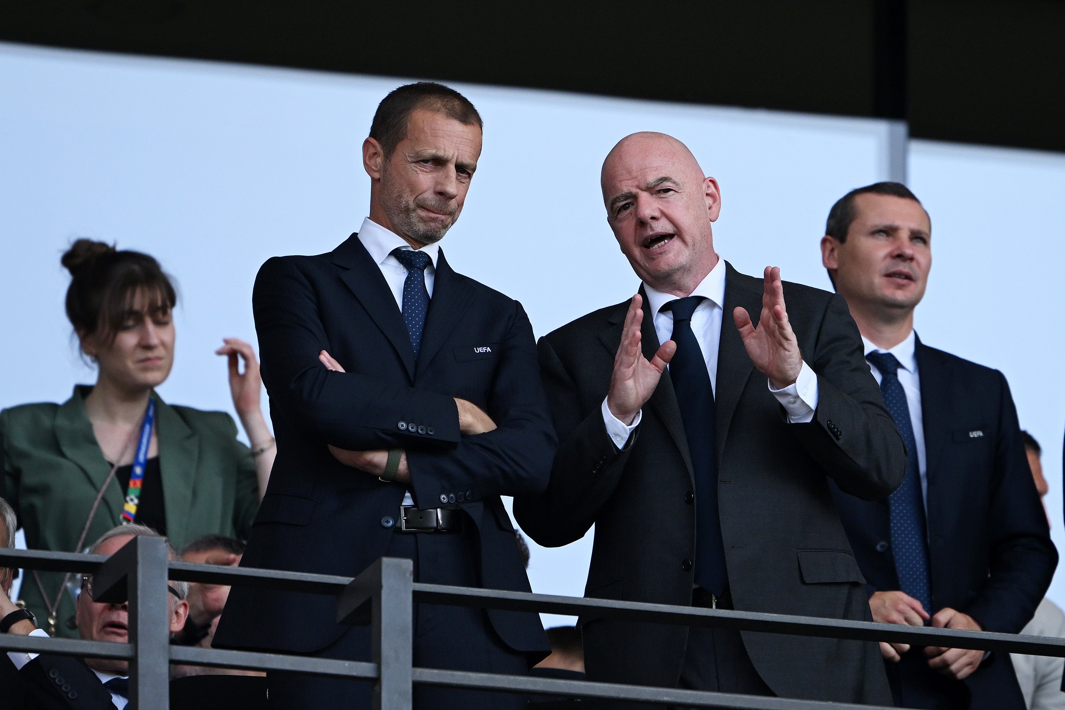 Football’s two most powerful bodies are at war (Getty)