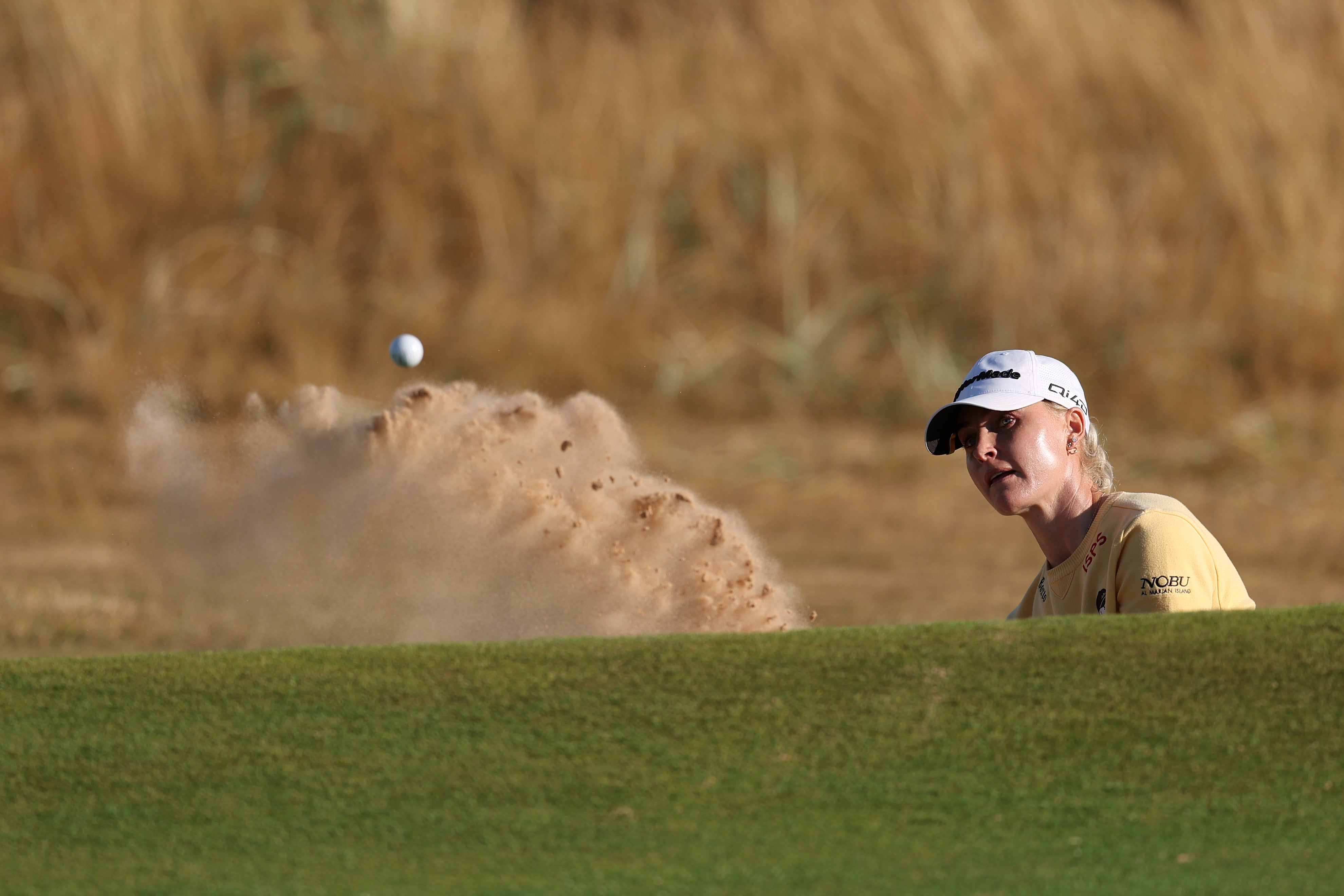 Charley Hull is in the mix as she seeks a major breakthrough (Getty)