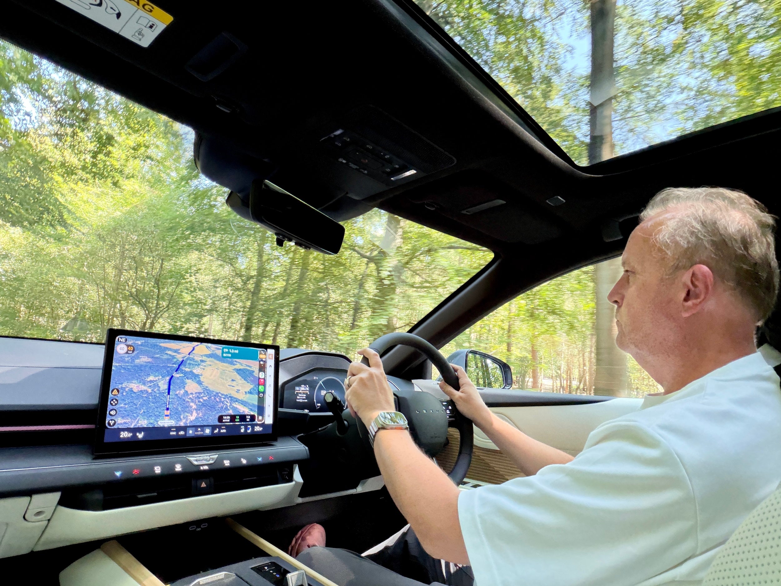 The Lexus ES350e is an impressively comfortable and easy car to live with (Steve Fowler)