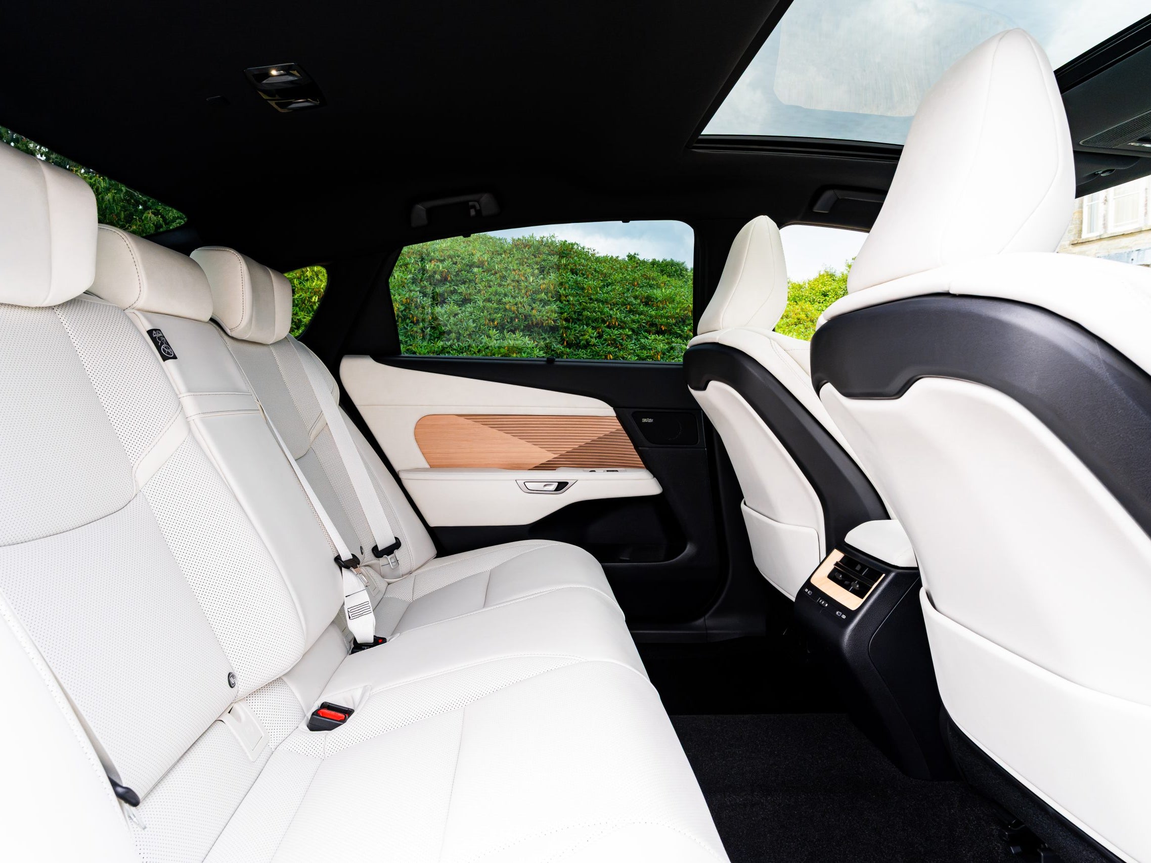 Rear space is particularly impressive, helped by slim (but still super-comfy) front seats (Lexus)