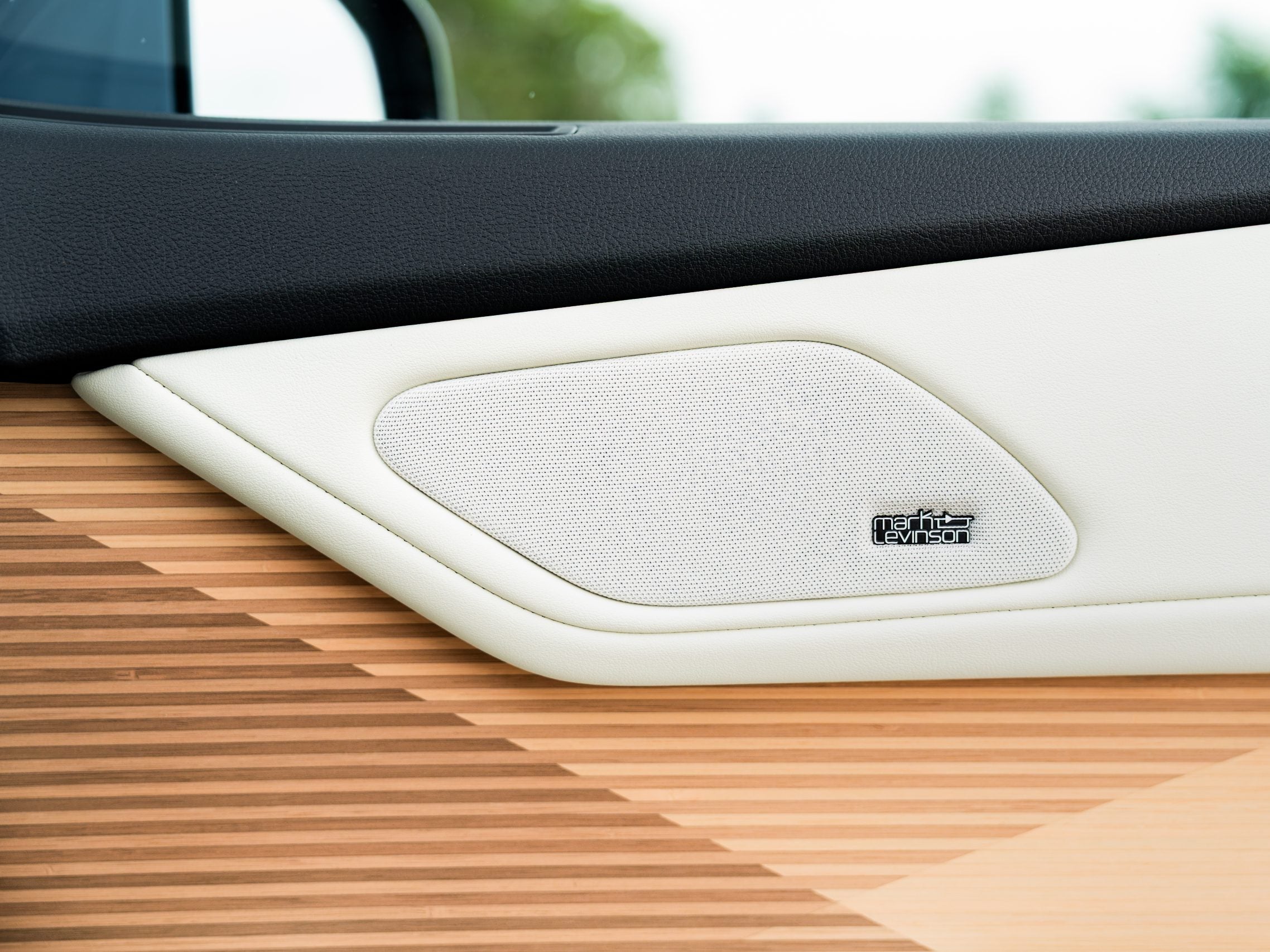 The Mark Levinson audio system isn't one of Lexus's best, but the bamboo trim is impressive, especially when lit (Lexus)