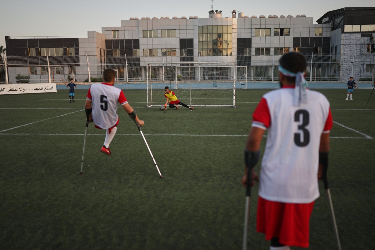 Syria’s first disability football tournament takes the field, in photos
