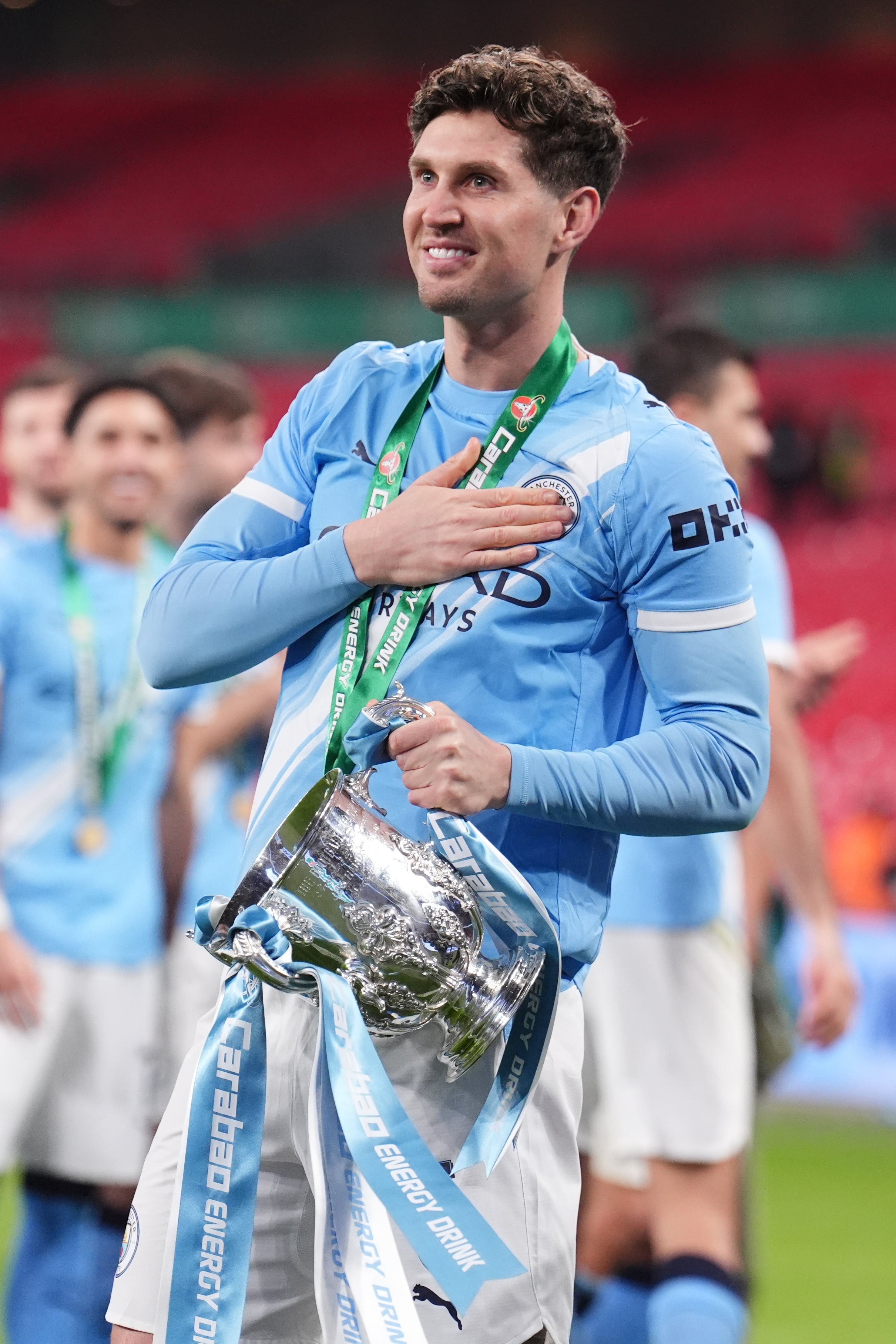 John Stones enjoyed a trophy-laden spell at Manchester City (John Walton/PA)