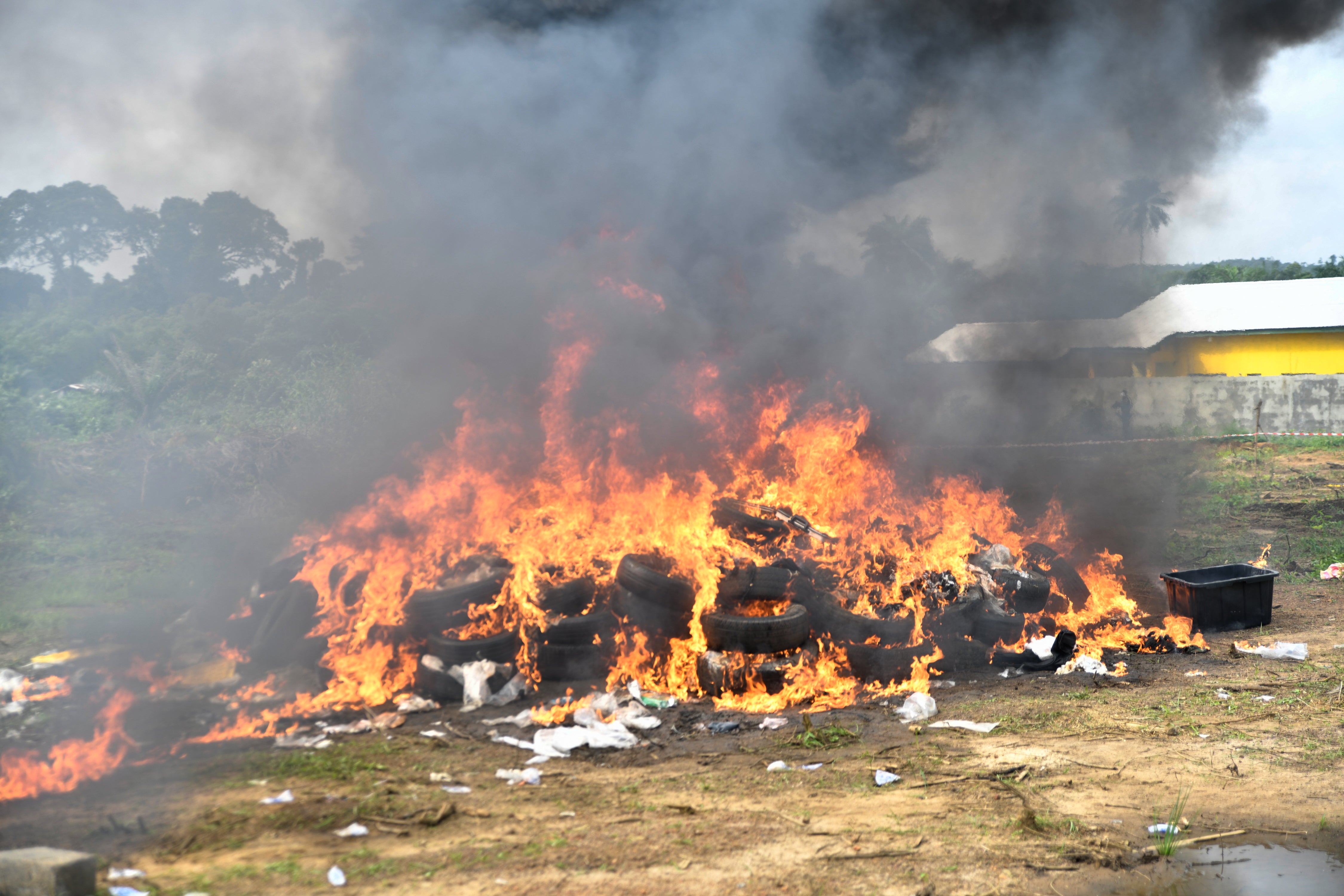 Liberia Cocaine Bust (Copyright 2026 The Associated Press. All rights reserved.)