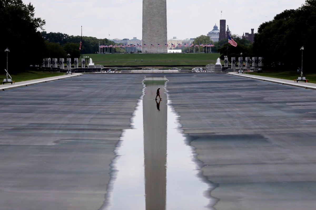 Trump blasts Pirro after she refutes his claim that Reflecting Pool was damaged by vandals