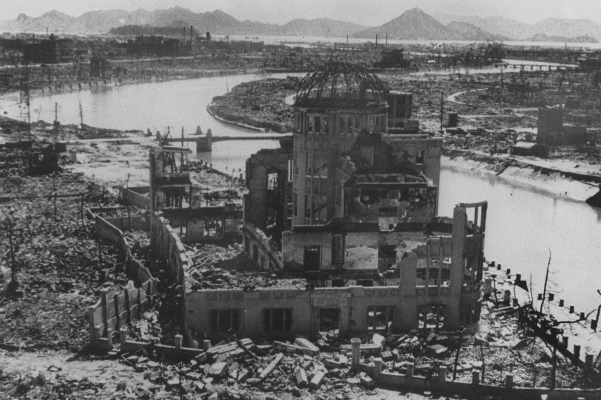 Seltsames, bisher unbekanntes Material am Ort des Atombombenabwurfs auf ...
