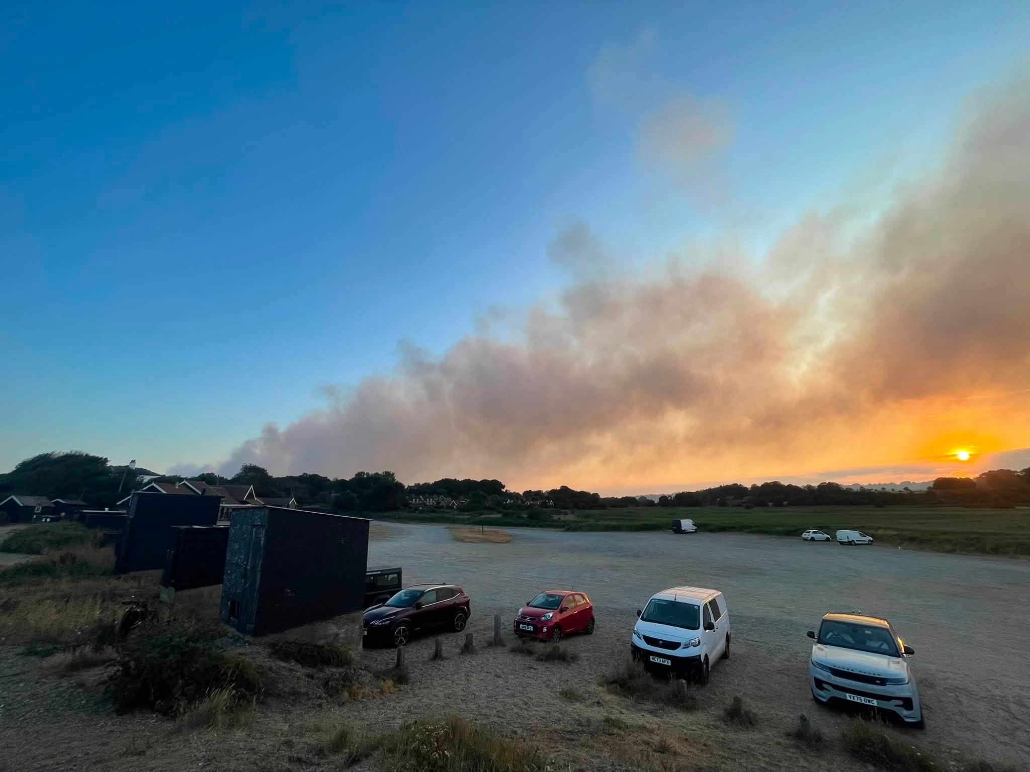 Suffolk wildfire latest: Firefighters battle blaze near huge nuclear power plant with &lsquo;major incident&rsquo; declared