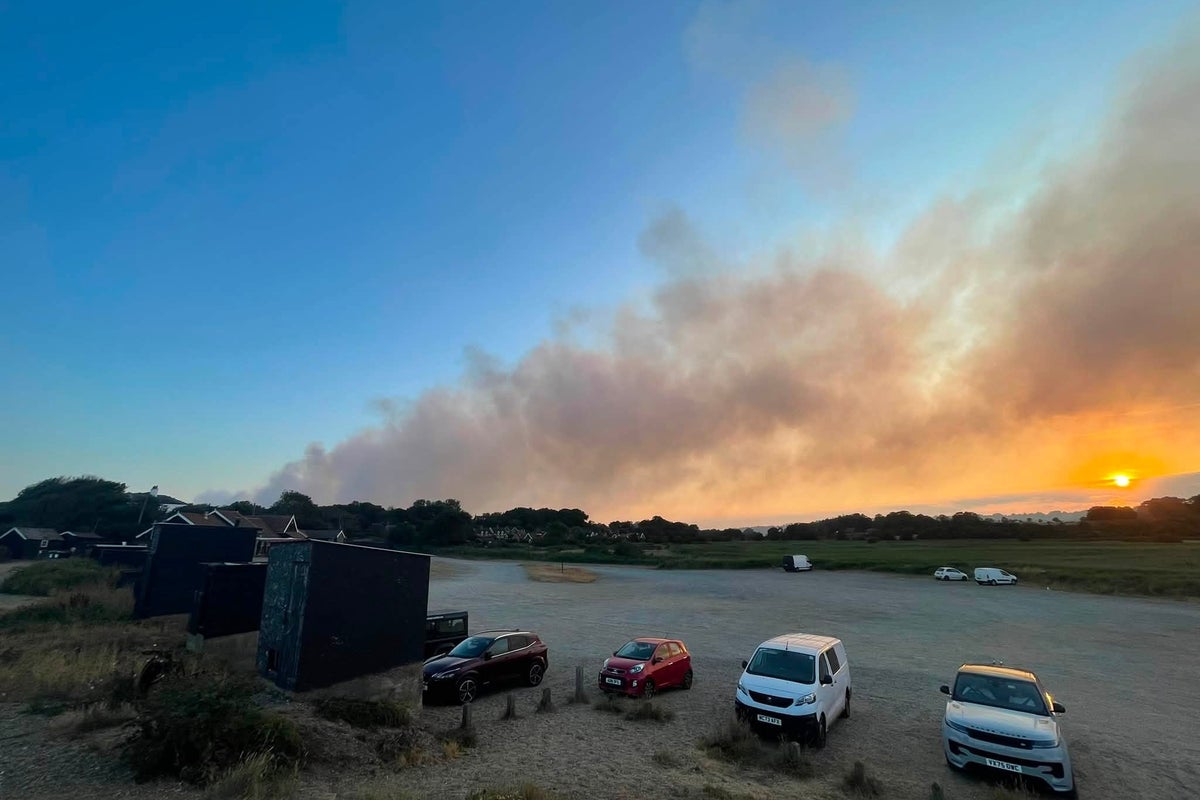 Suffolk wildfire latest: Firefighters battle blaze near huge nuclear power plant with ‘major incident’ declared Suffolk wildfire latest: Firefighters battle blaze near huge nuclear power plant with ‘major incident’ declared