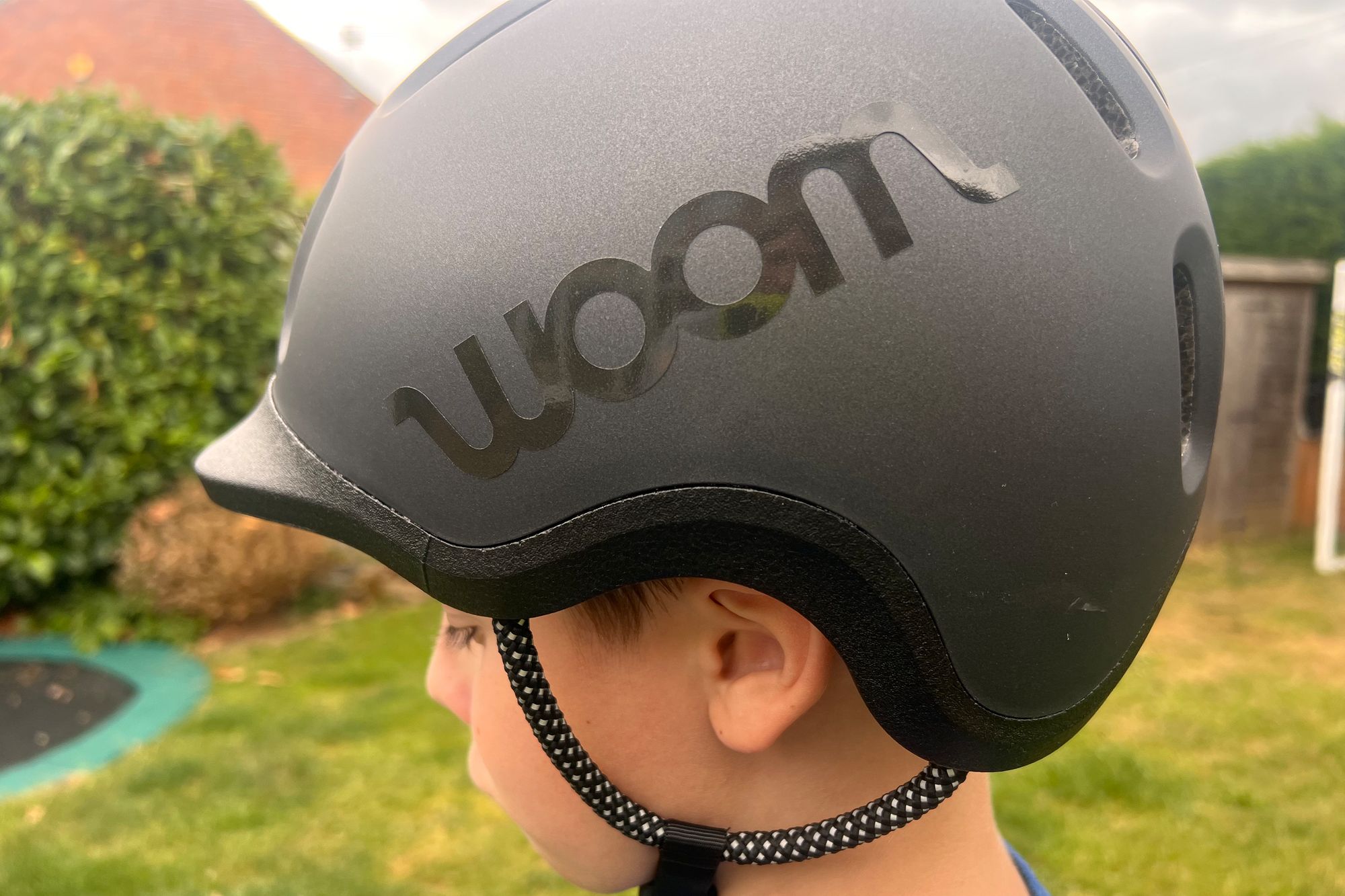 This is a detail-oriented helmet (Sarah Dawson/The Independent)