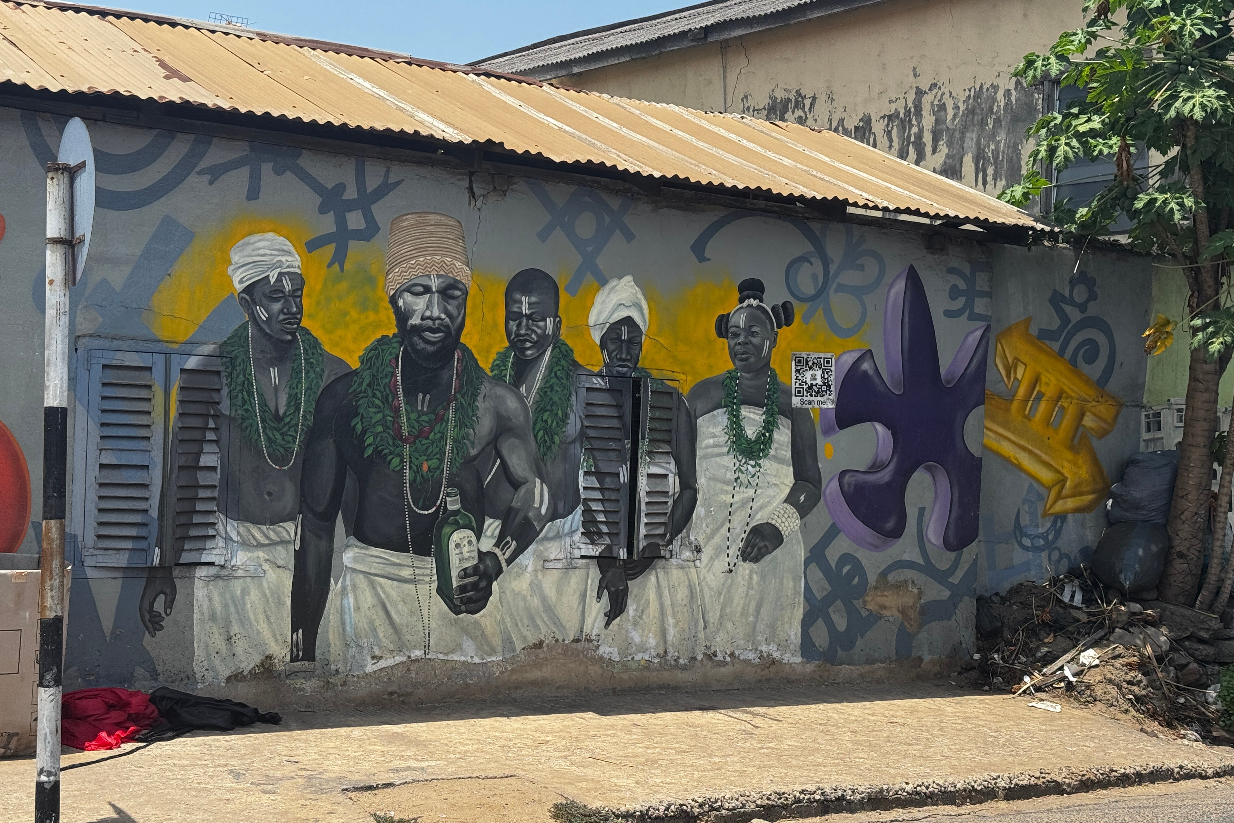 Murals are becoming increasingly common in Jamestown (Phil Thomas)