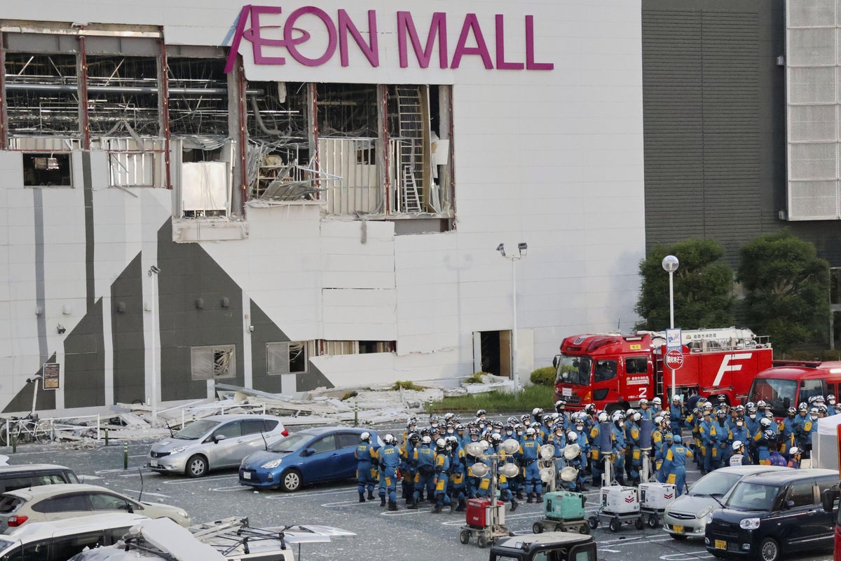 Death toll from southwestern Japan quake climbs to 34 as rescuers search damaged mall