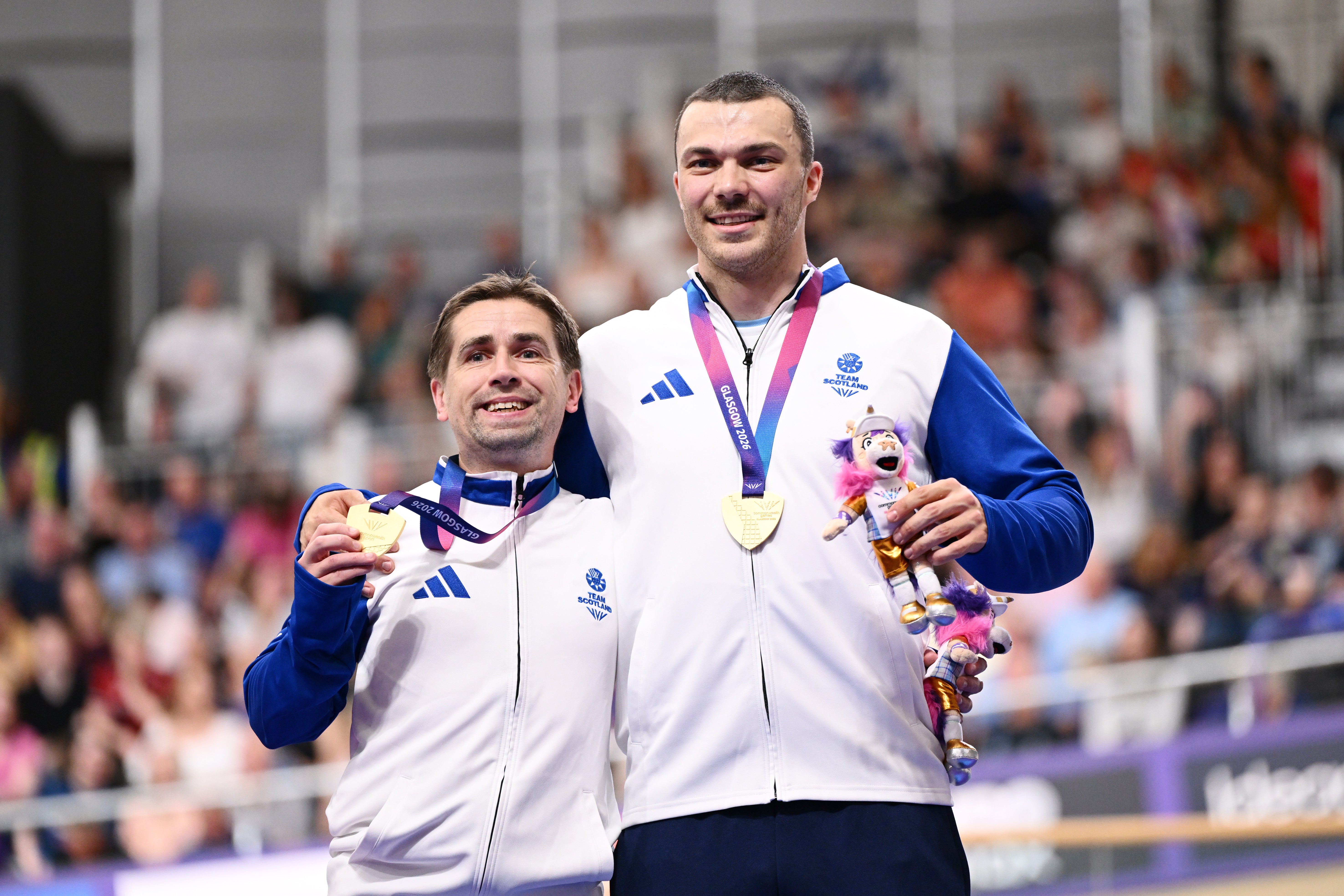 Neil Fachie and pilot Aaron Pope claimed another gold