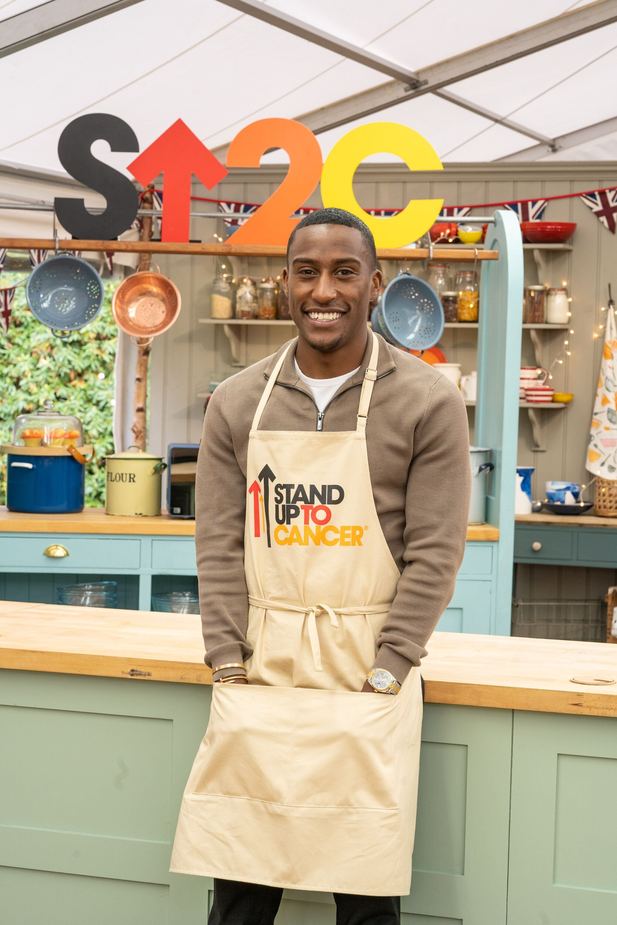Yung Filly has previously taken part in The Great Celebrity Bake Off for Stand Up To Cancer (PA)