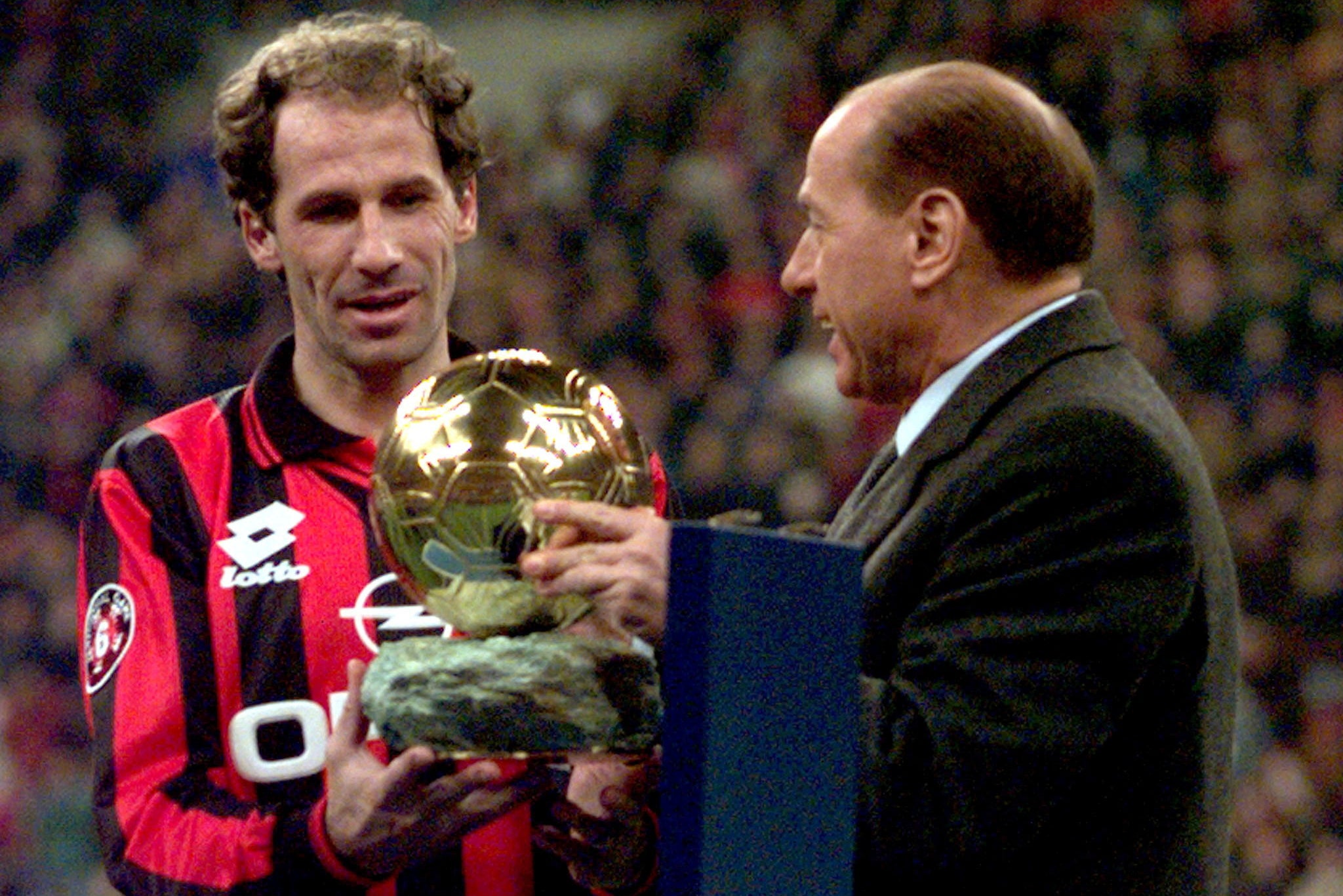 Franco Baresi (left) was an Italian icon (Reuters)
