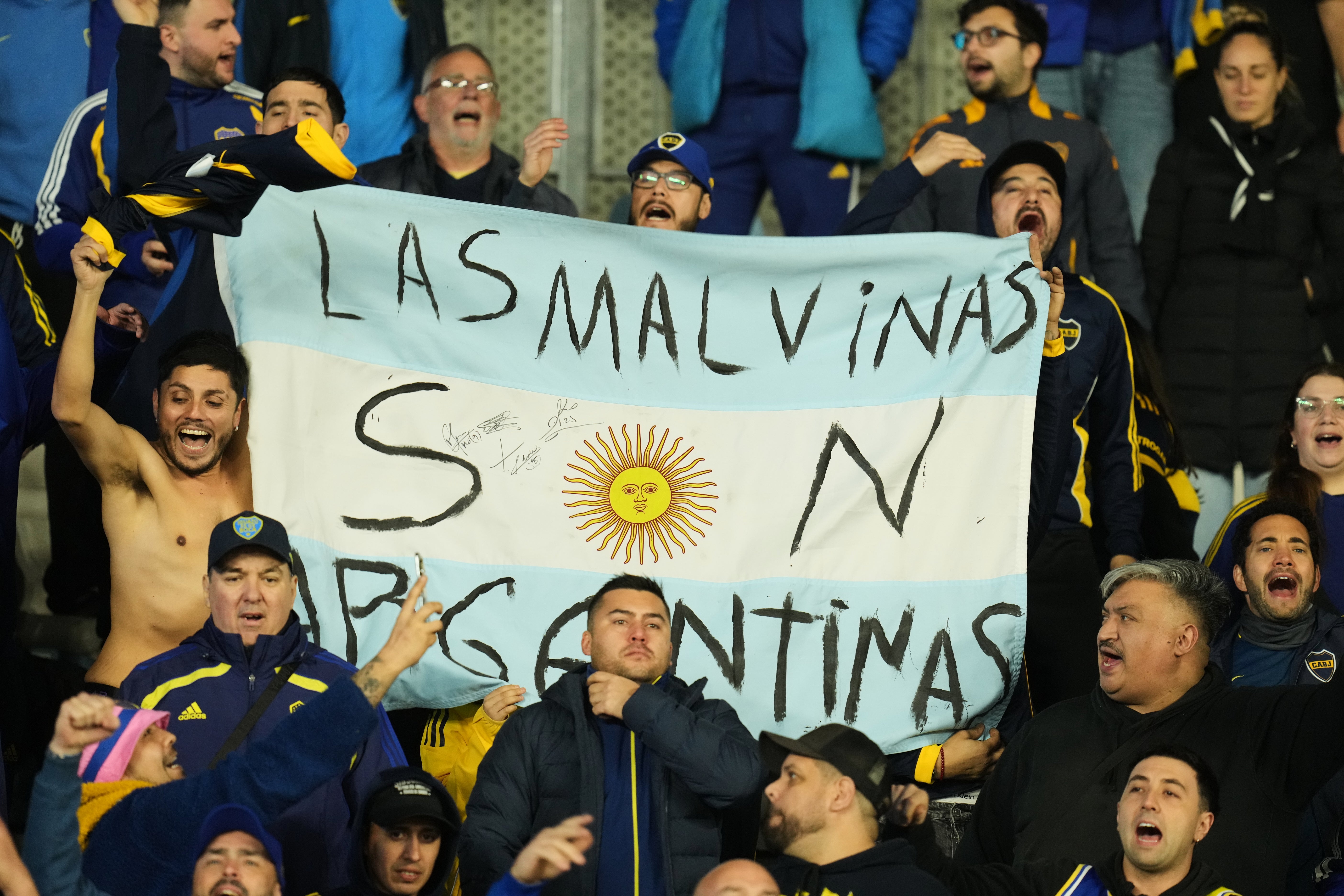 Argentina have brought the dispute back into the spotlight
