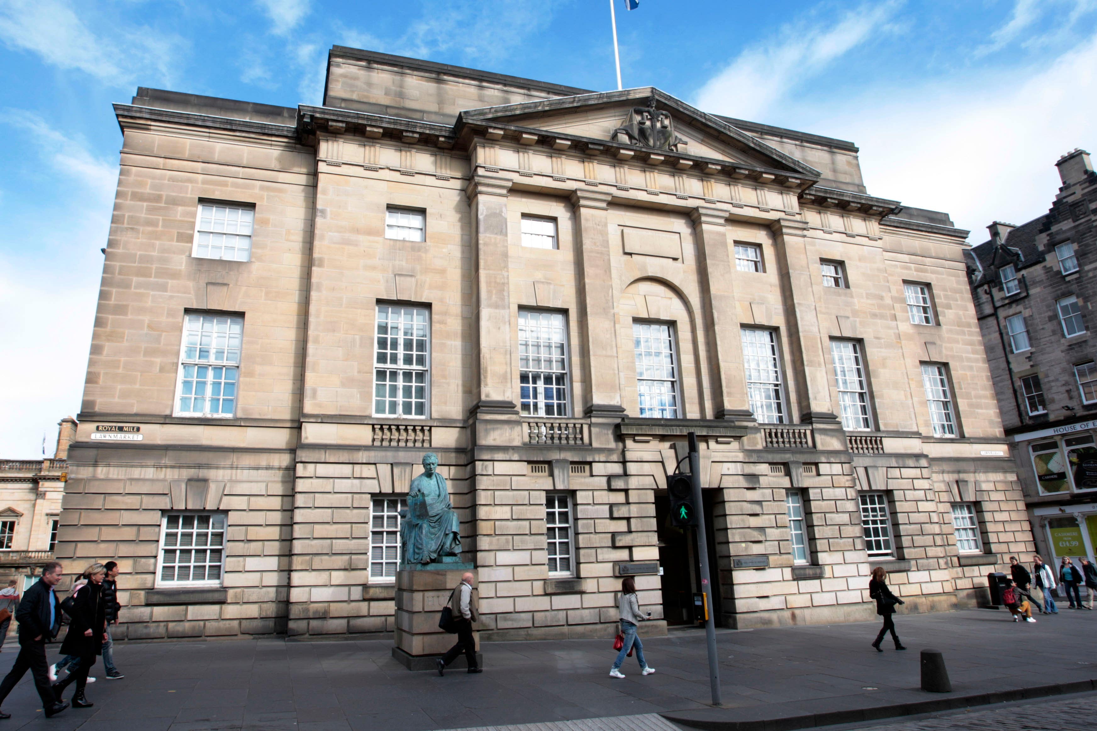 The case is being heard at the High court in Edinburgh