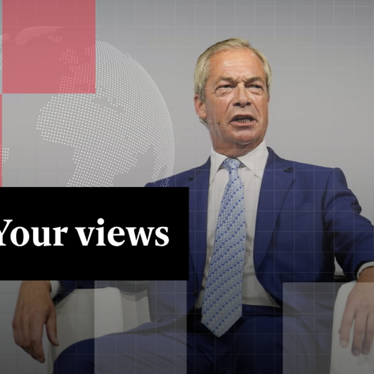Nigel Farage faces record low approval ratings