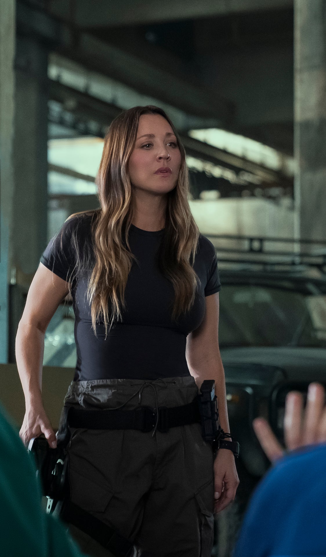 Kaley Cuoco reprises her role as Penny in ‘Stuart Fails to Save the Universe’ — but with a very different look (Colin Remas Brown/HBO Max)